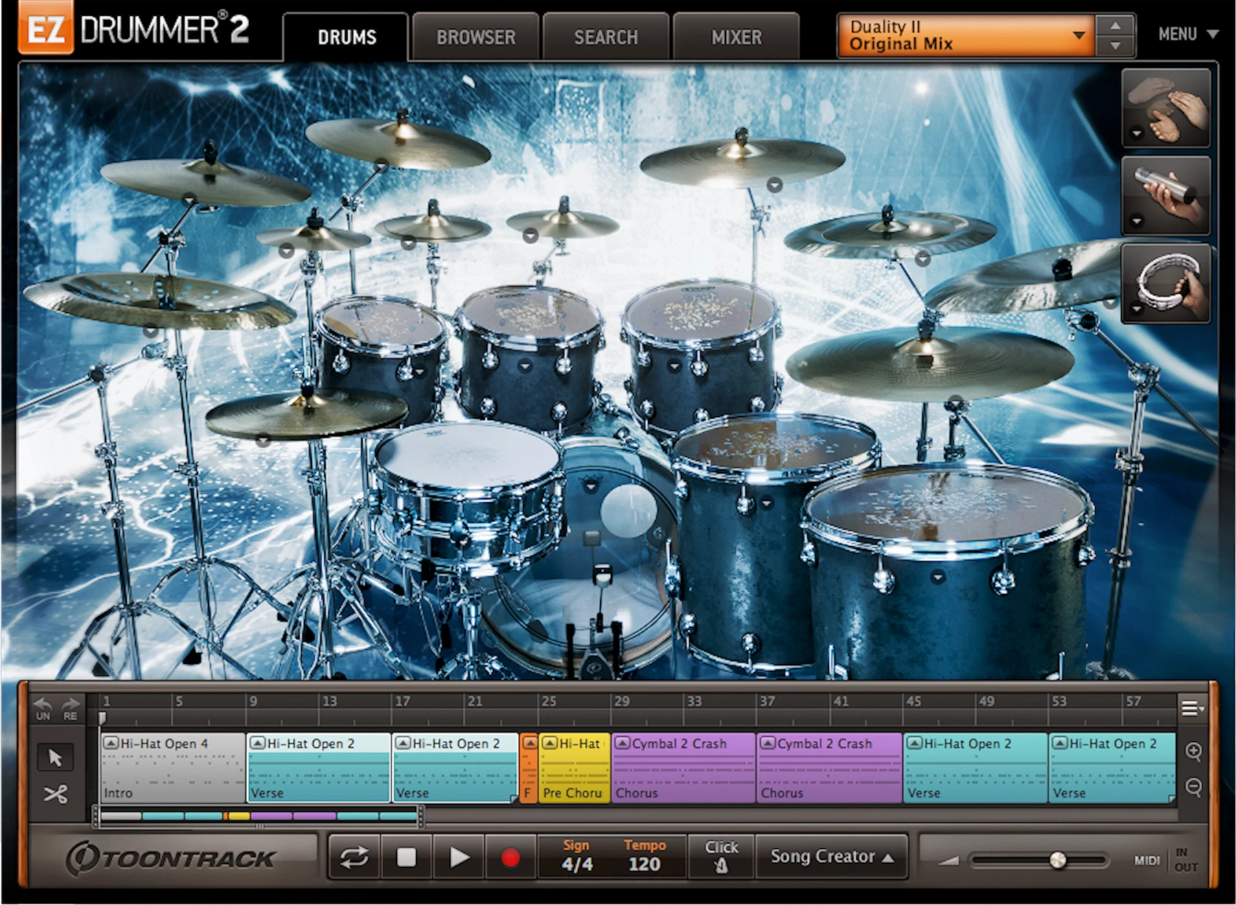 Toontrack Duality II EZX 音色扩展
