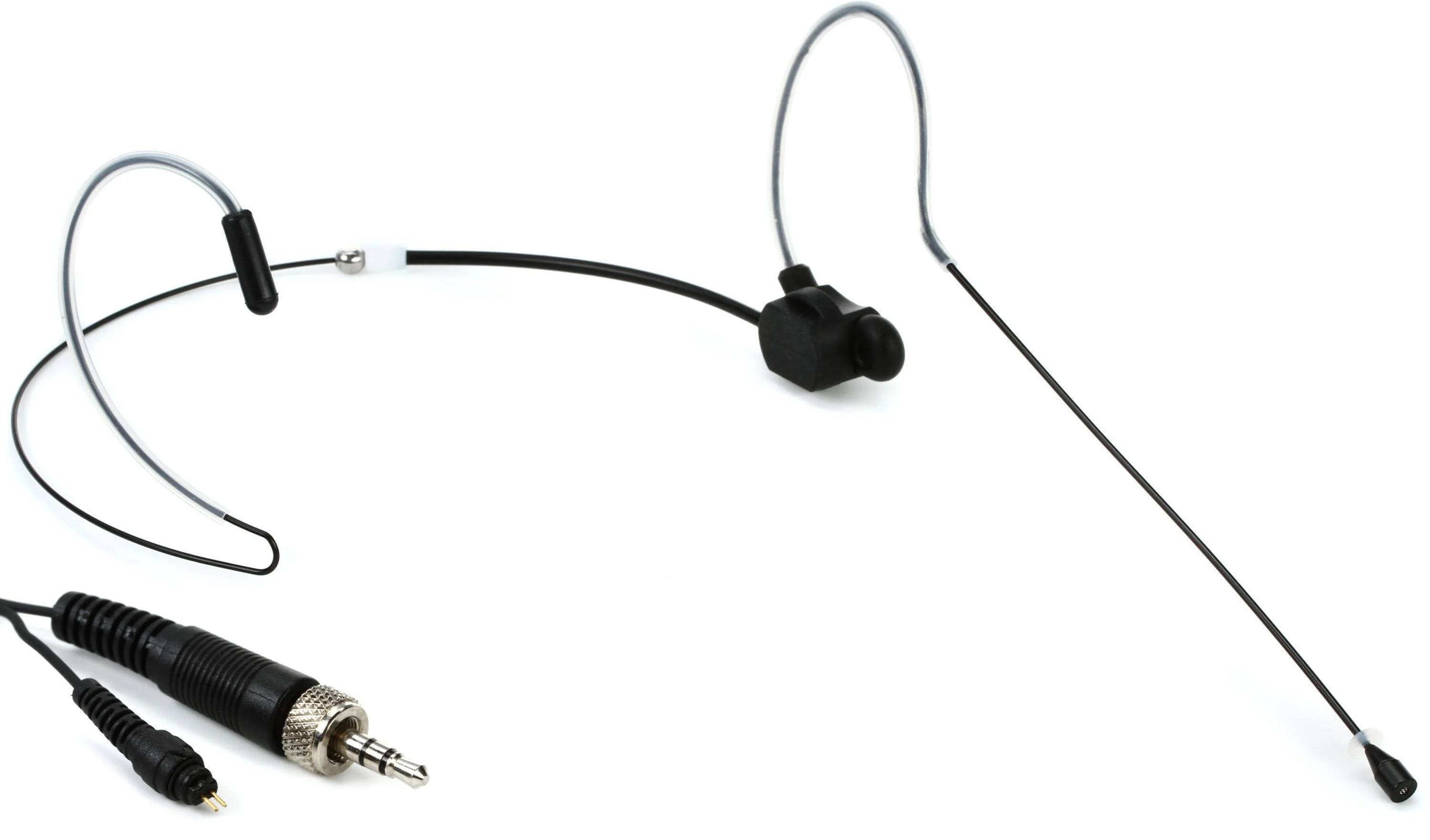 Acacia Audio LIZ Roadster 铂金版头戴式麦克风，适用于森海塞尔无线系统 - 黑色