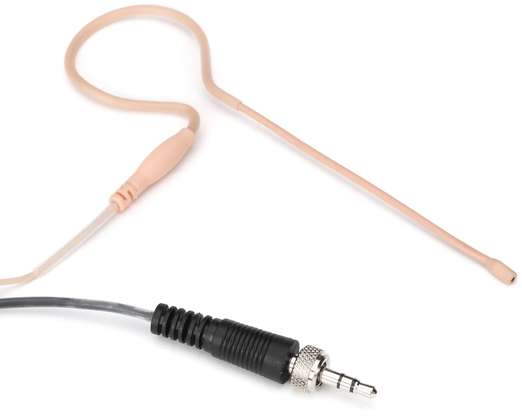 Point Source Audio Series8 CO-8WS 全指向耳戴式麦克风，带 3.5mm 接头，适用于森海塞尔无线系统 - 米色