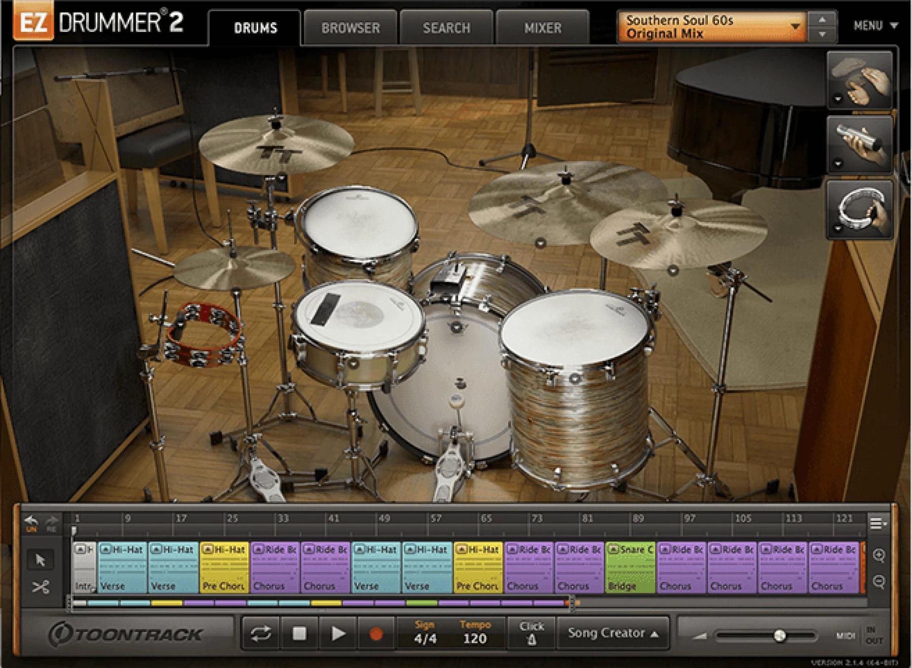 Toontrack Southern Soul EZX 音色扩展