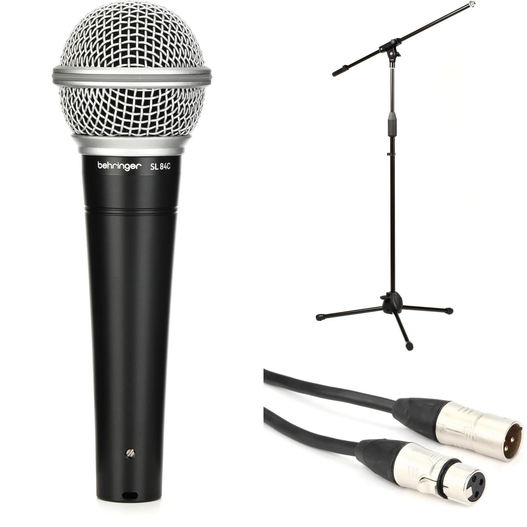 Behringer SL 84C 动圈心形麦克风，含支架和线缆