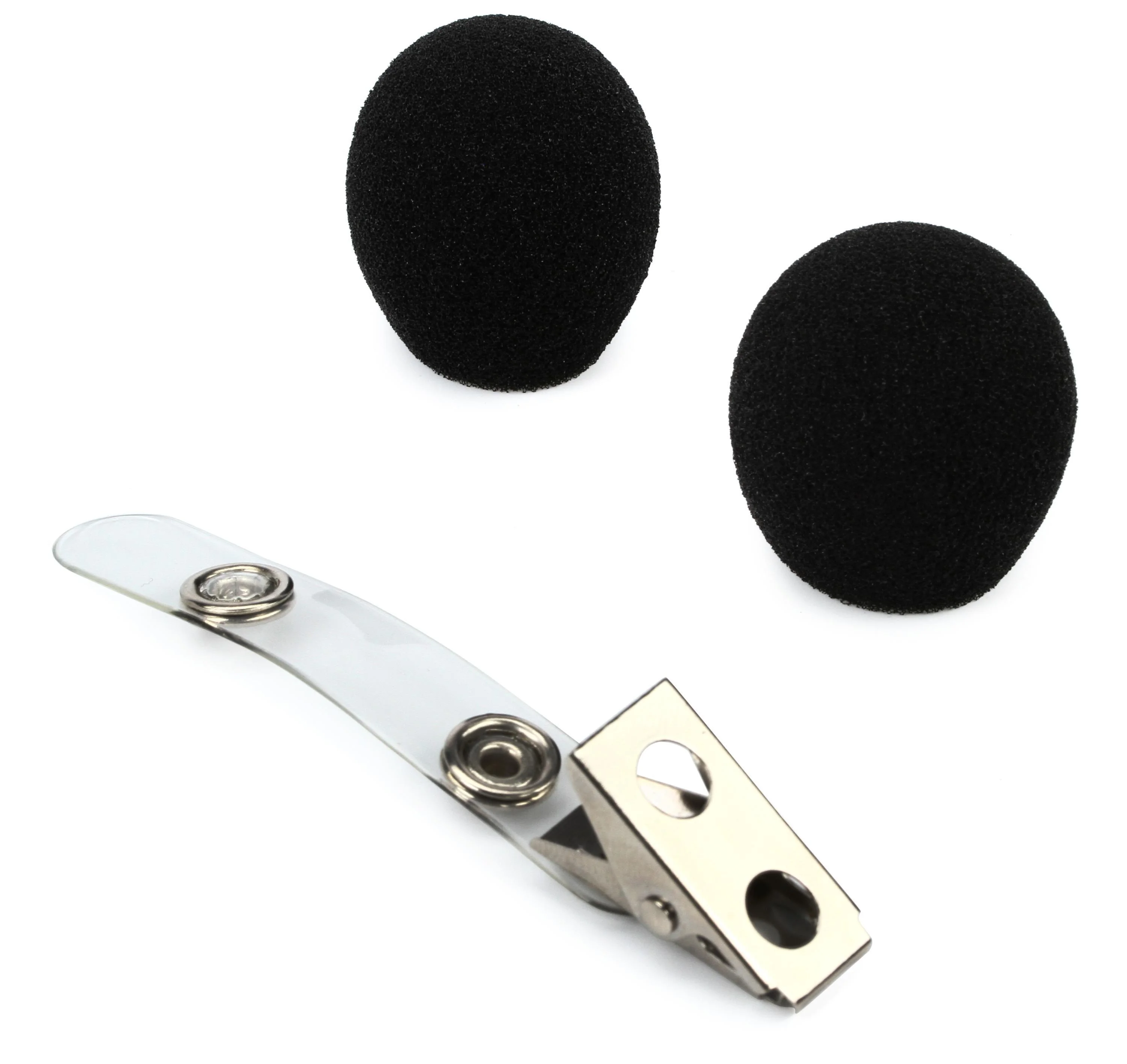 Shure RK318WS 麦克风防风罩和衣夹，适用于 WH10 / WH20 麦克风