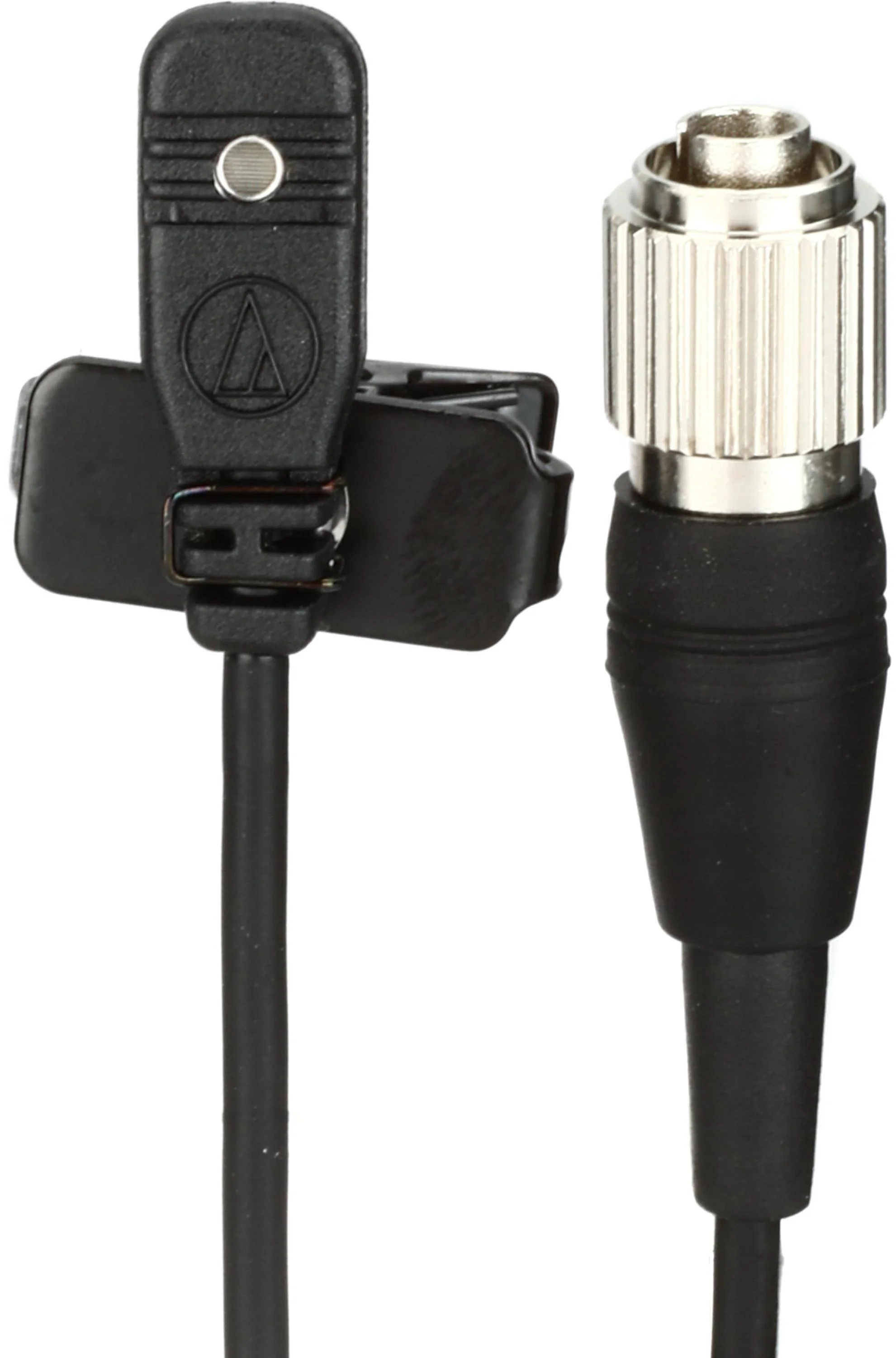 Audio-Technica MT830cH 领夹麦克风，适用于铁三角无线系统 - 黑色
