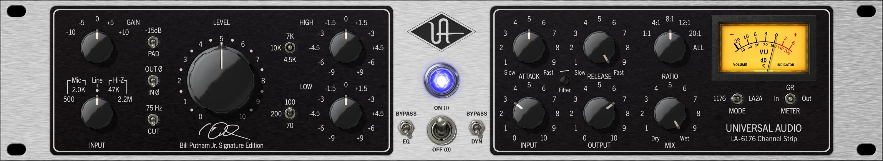 Universal Audio LA-6176 Signature Channel Strip UAD 插件