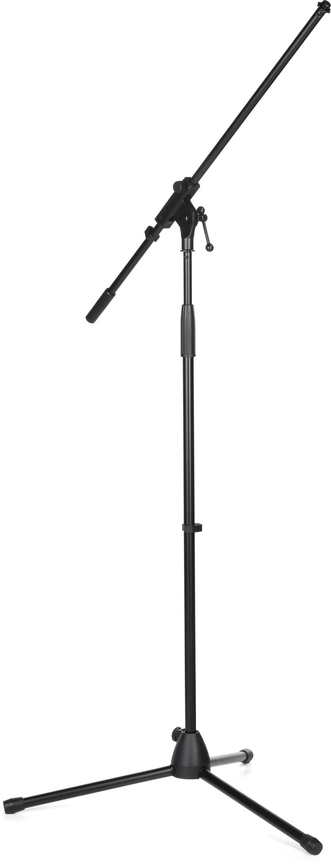 JamStands JS-MSFB100 三脚麦克风支架，带固定吊臂