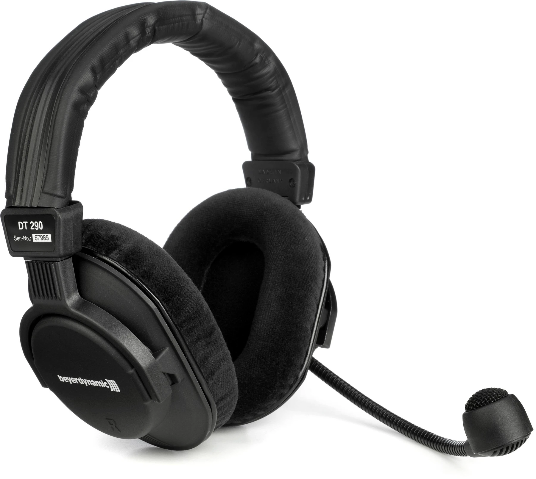 Beyerdynamic DT 290 MKII 200/250 双耳广播耳机麦克风 - 黑色