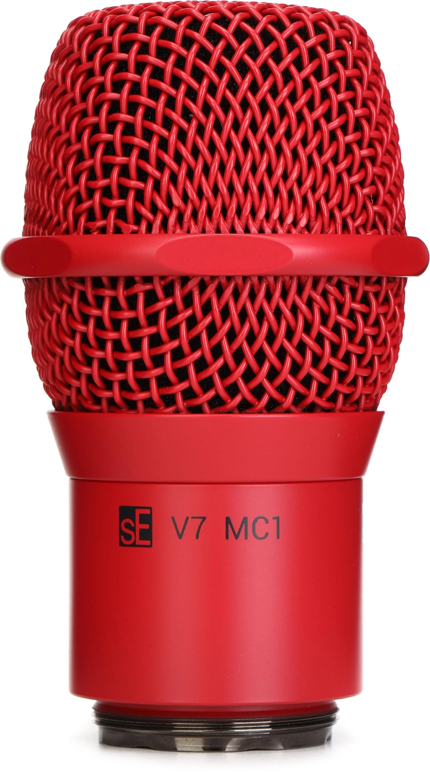 sE Electronics V7 MC1 麦克风头，适用于 Shure 无线系统 - 红色