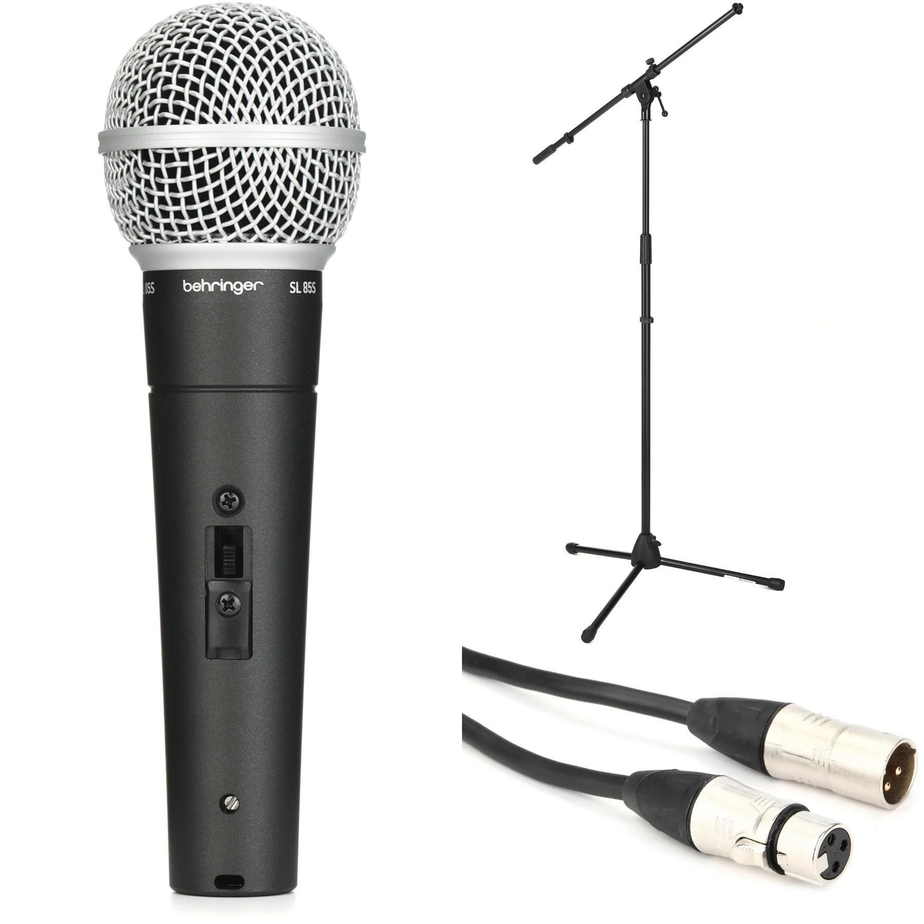 Behringer SL 85S 心形动圈人声麦克风，含支架和线缆