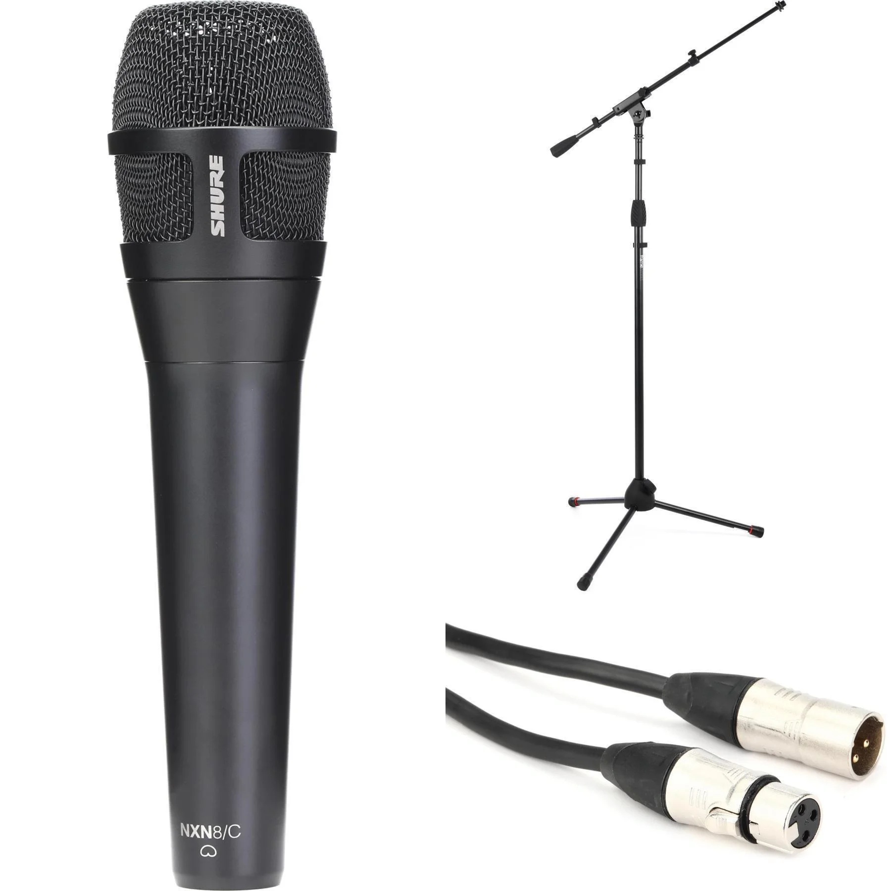 Shure Nexadyne 8/C 动圈人声麦克风，含支架