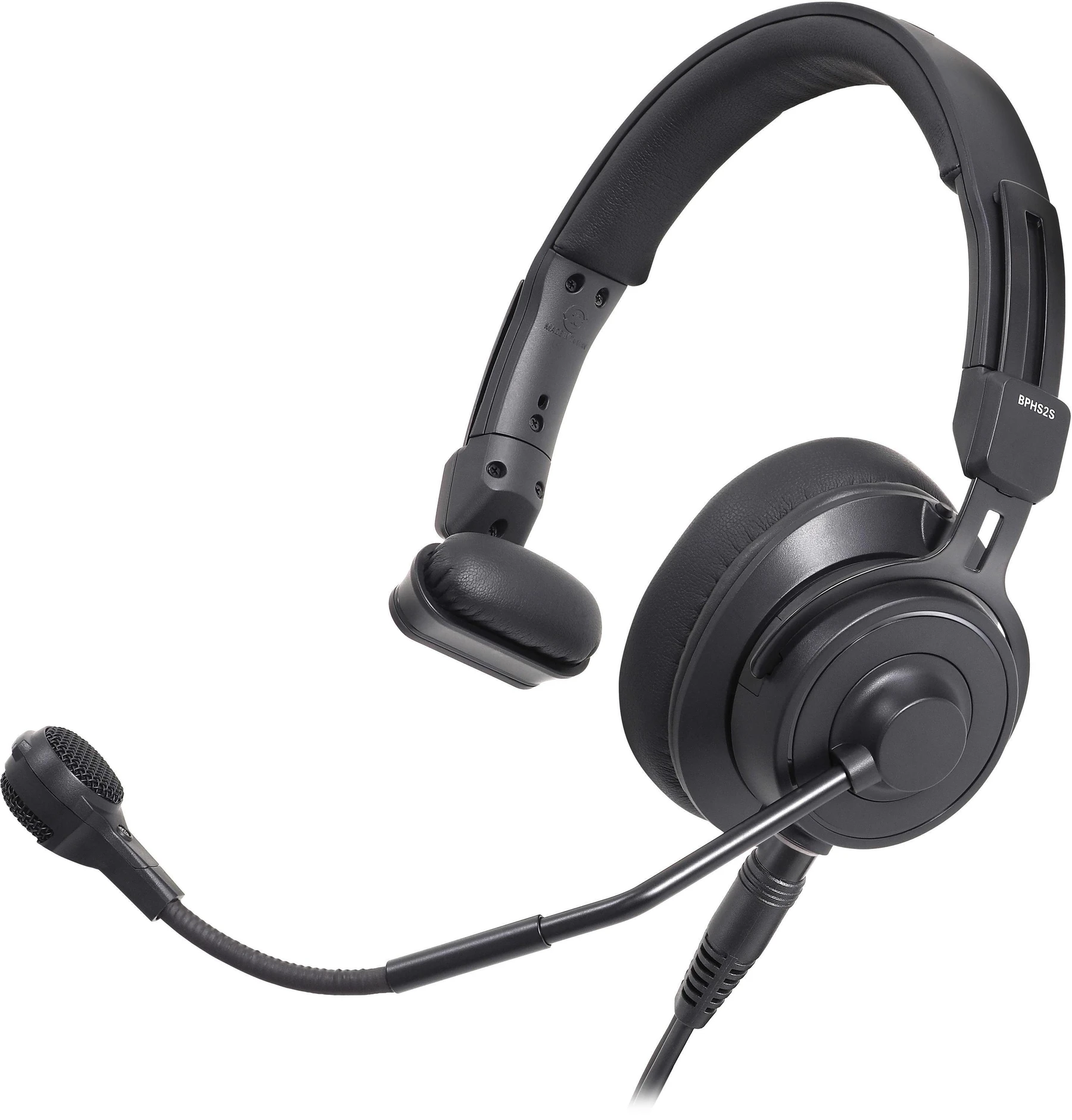 Audio-Technica BPHS2SA-XF4 单耳广播耳机麦克风
