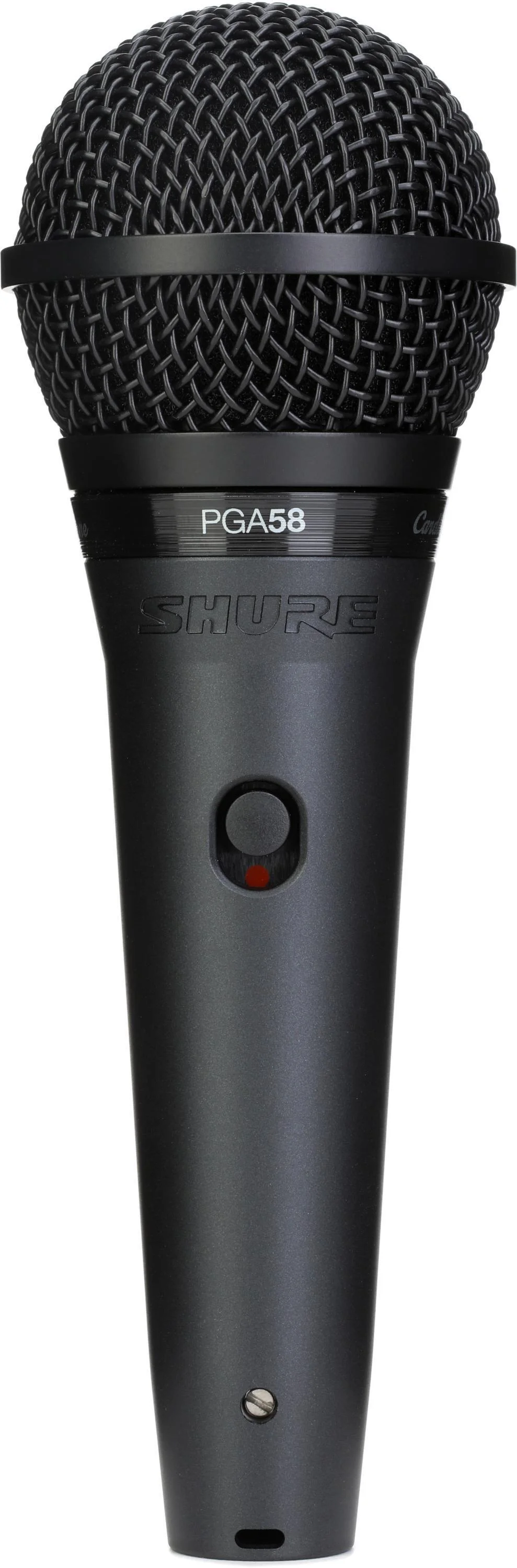 Shure PGA58-QTR 动圈人声麦克风，带 1/4 英寸转 XLR 线缆