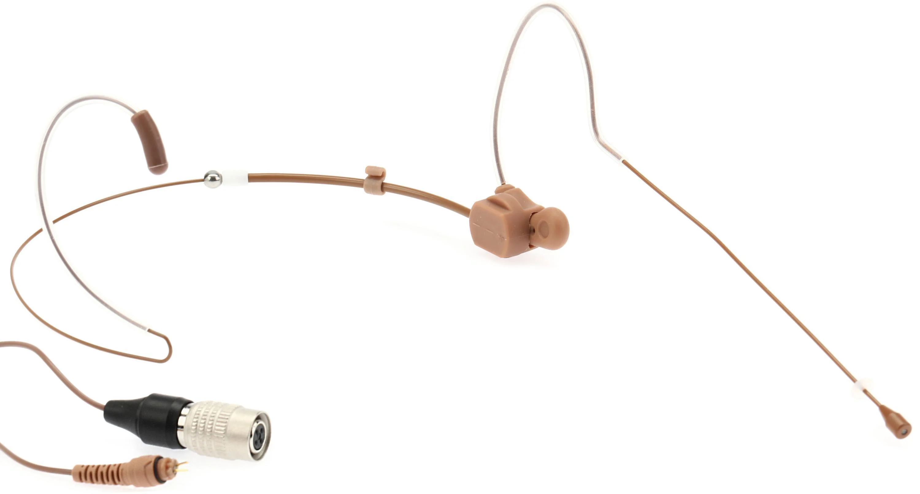 Acacia Audio LIZ Roadster Platinum 头戴式麦克风，适用于铁三角无线系统（cW）- 可可色