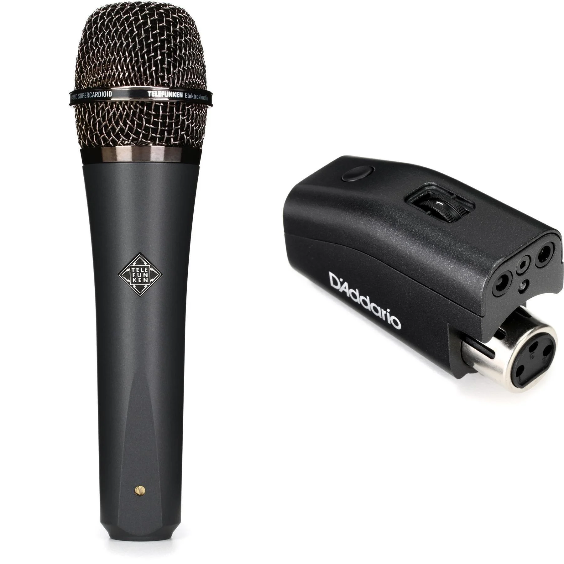 Telefunken M81 超心形动圈手持人声麦克风，带 D'Addario IR Mic Mute