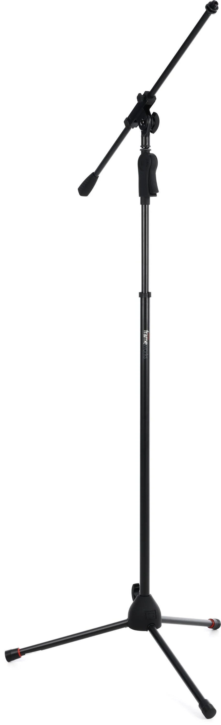 Gator Frameworks GFW-MIC-2110 豪华三脚底座吊杆麦克风支架