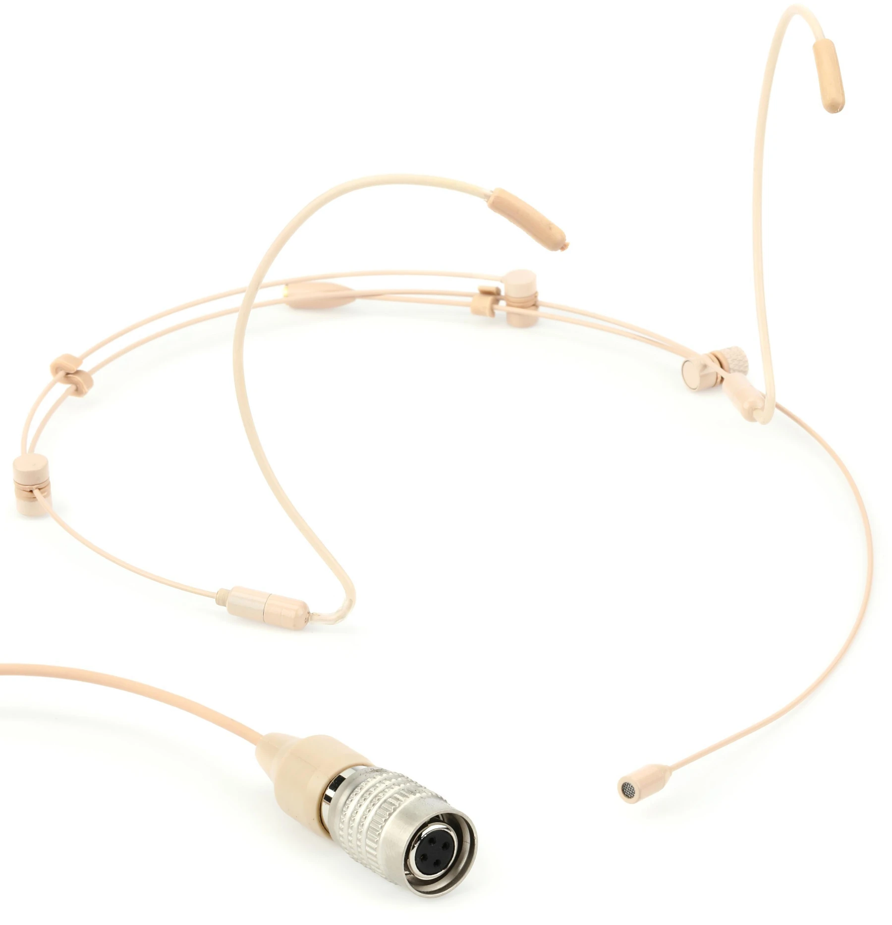 Galaxy Audio HSM8F 全指向头戴式麦克风，配 Audio-Technica cW 无线接口 - 米色