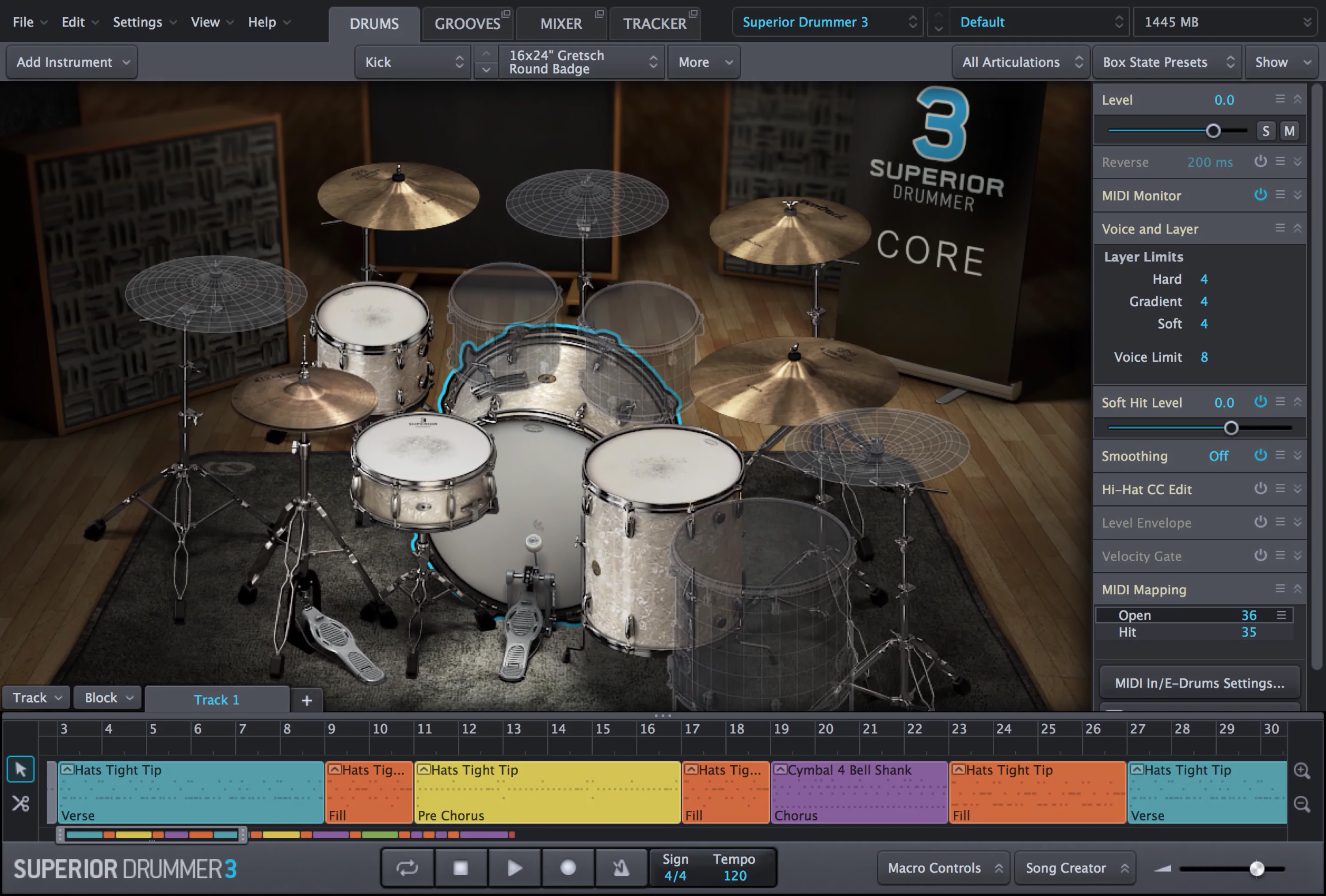 Toontrack Superior Drummer 3 虚拟鼓软件