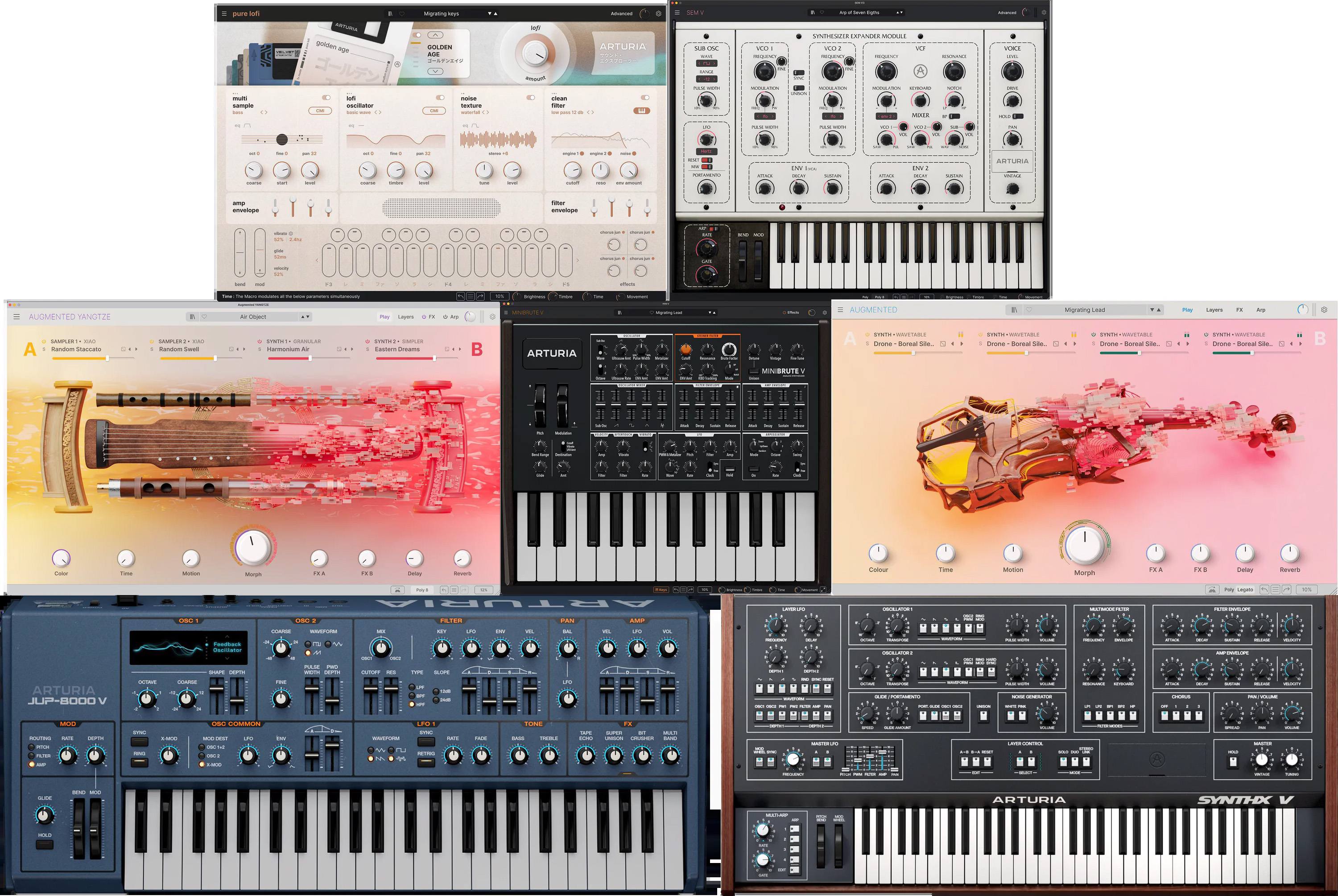 Arturia V Collection 11 Pro 软件乐器套装