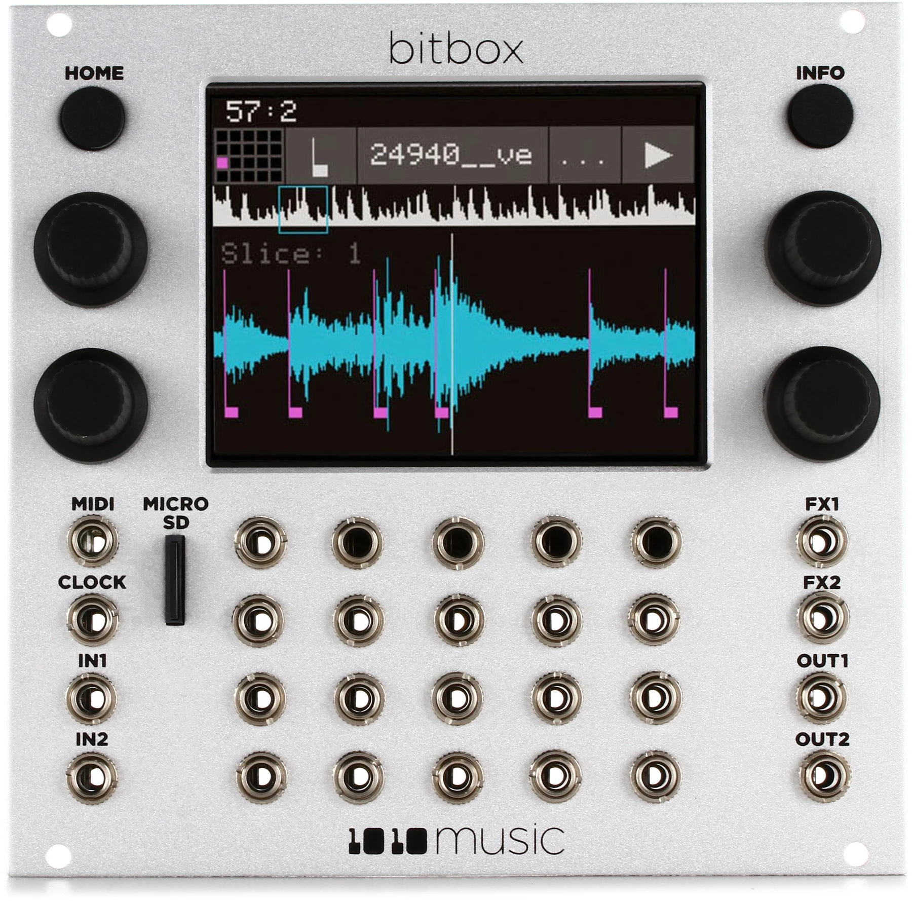 1010music Bitbox mk2 Eurorack 带触摸屏演奏型采样器