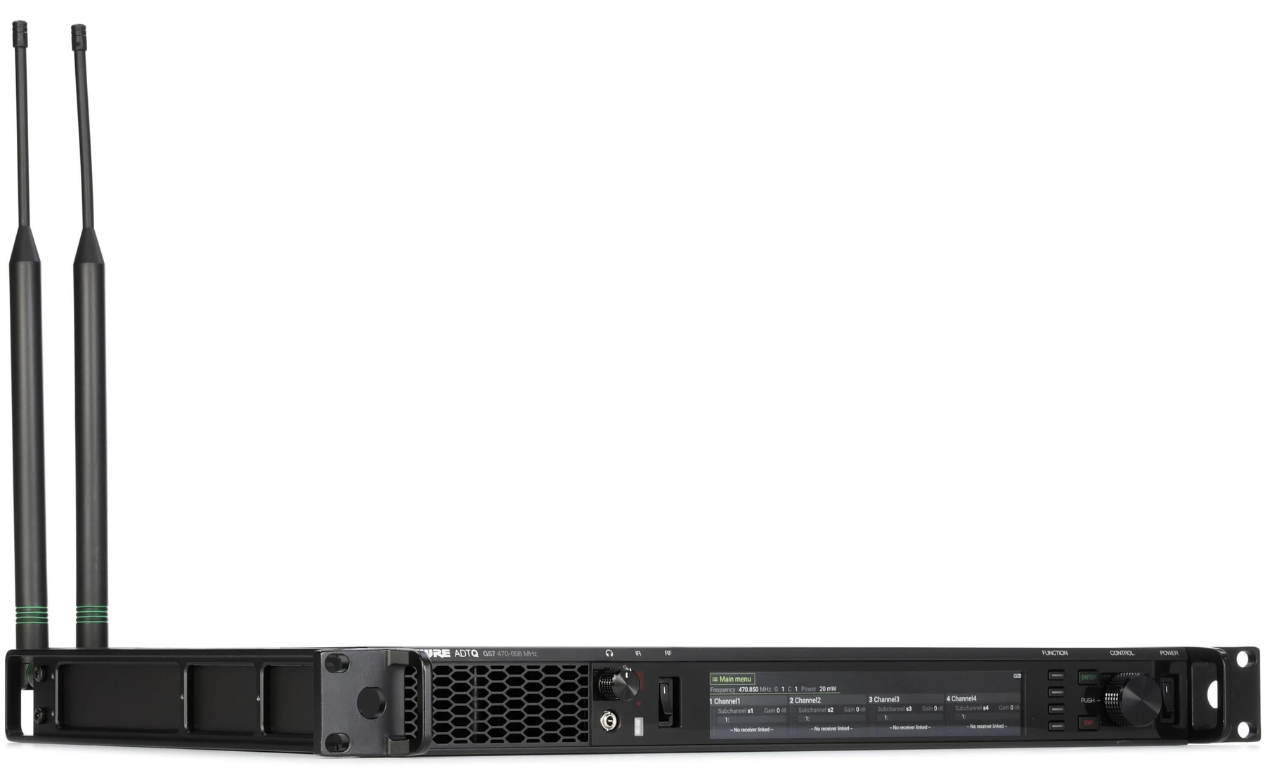 Shure ADTQ Axient Digital PSM 无线四通道发射机 - G57 频段（470-608MHz）
