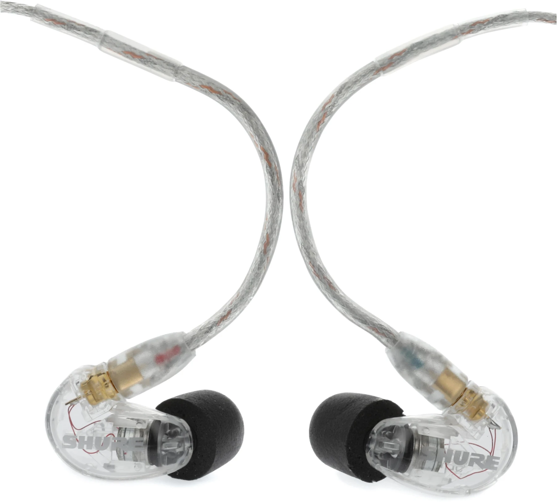 Shure SE215 隔音耳机 - 透明色