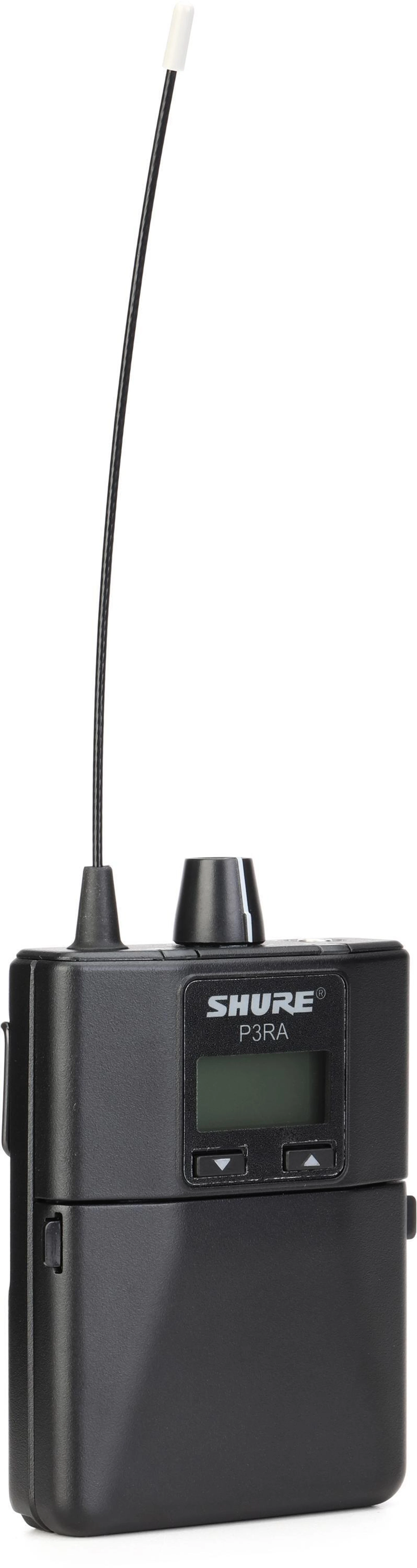 Shure P3RA 无线腰包式接收机 - G20 频段