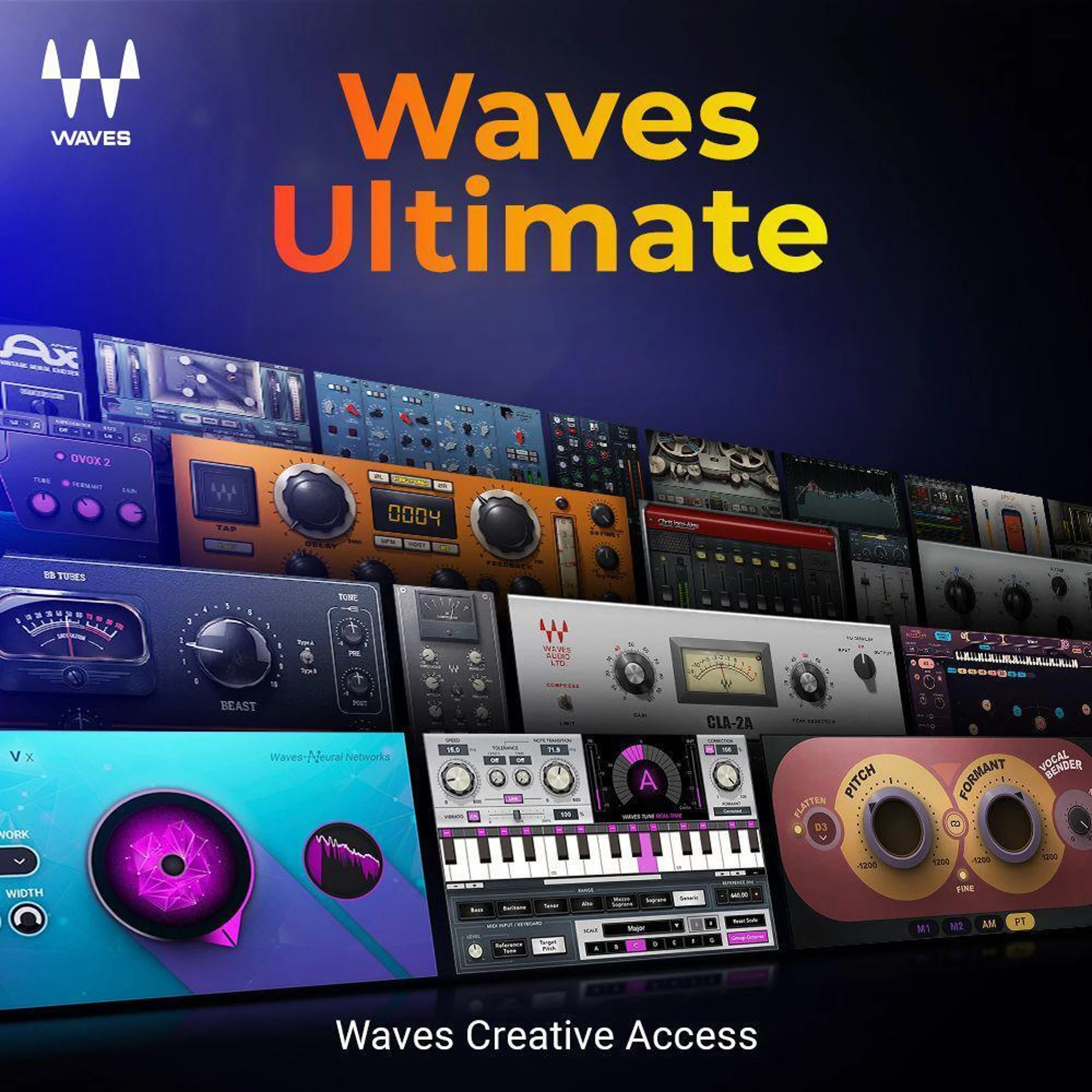 Waves Creative Access Ultimate - 6个月订阅（不自动续订）