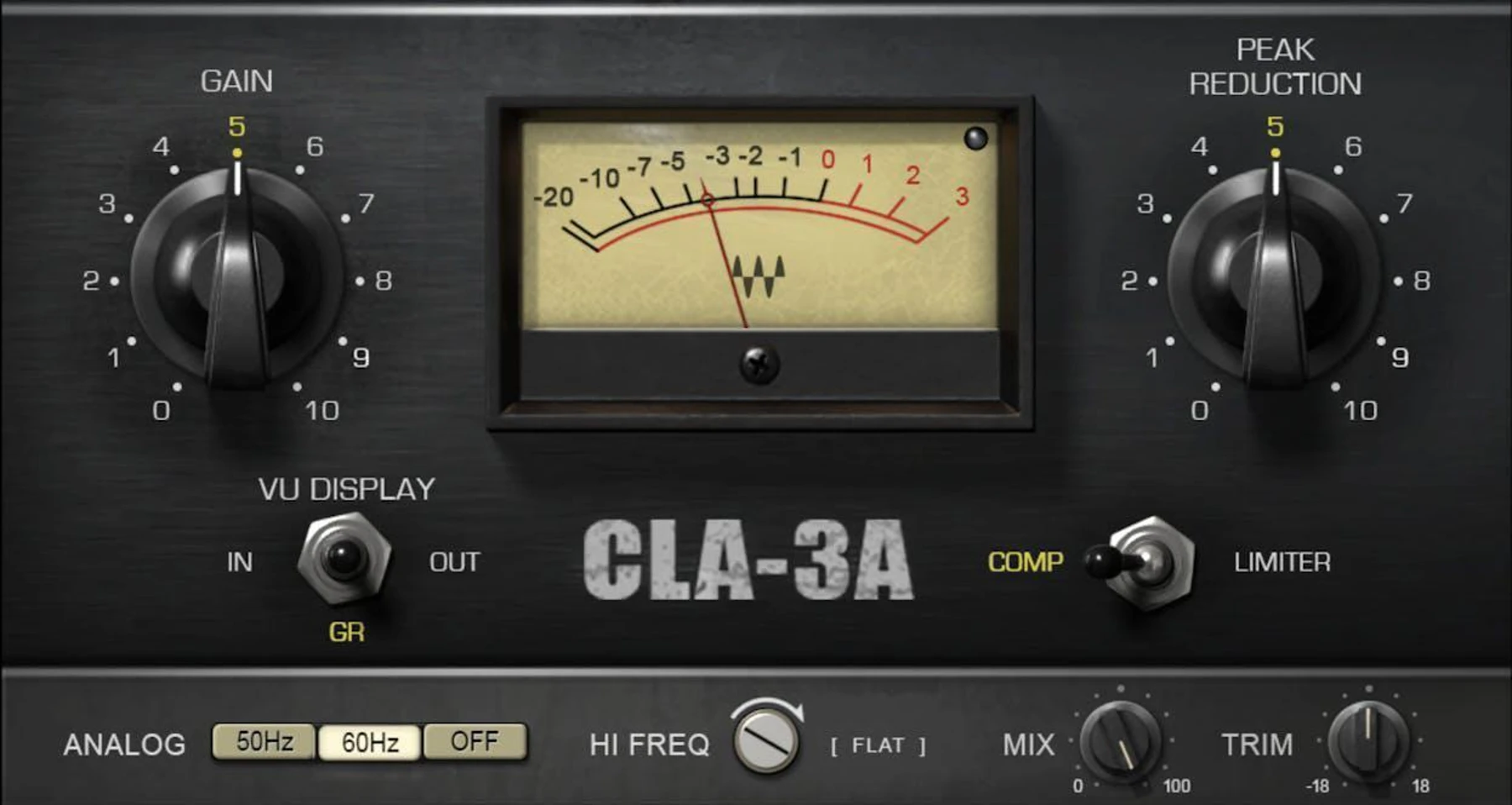 Waves CLA-3A 压缩器/限制器插件