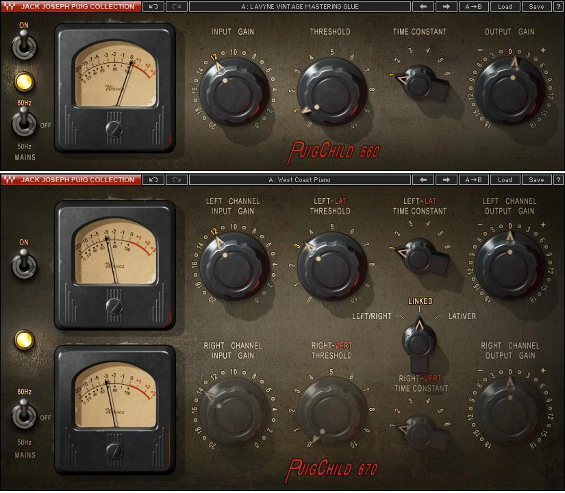 Waves PuigChild 660 和 670 插件