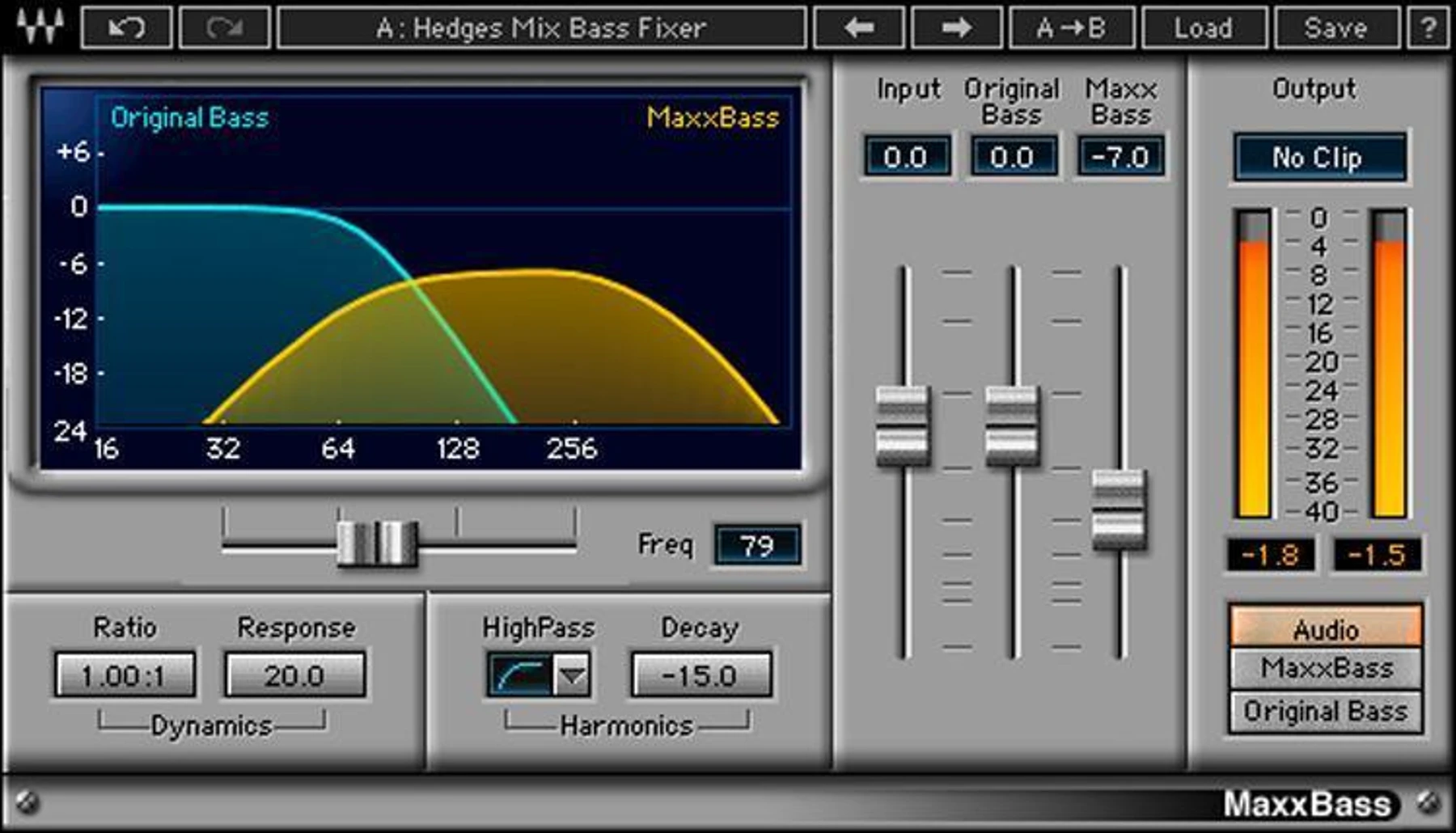 Waves MaxxBass 低音增强器插件
