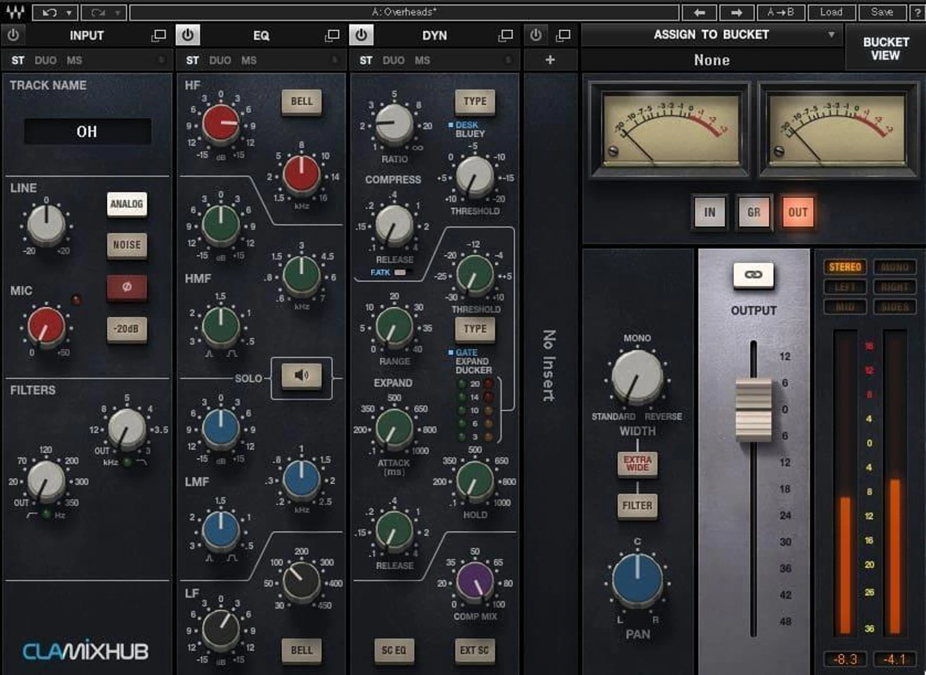 Waves CLA MixHub 模拟建模通道条插件
