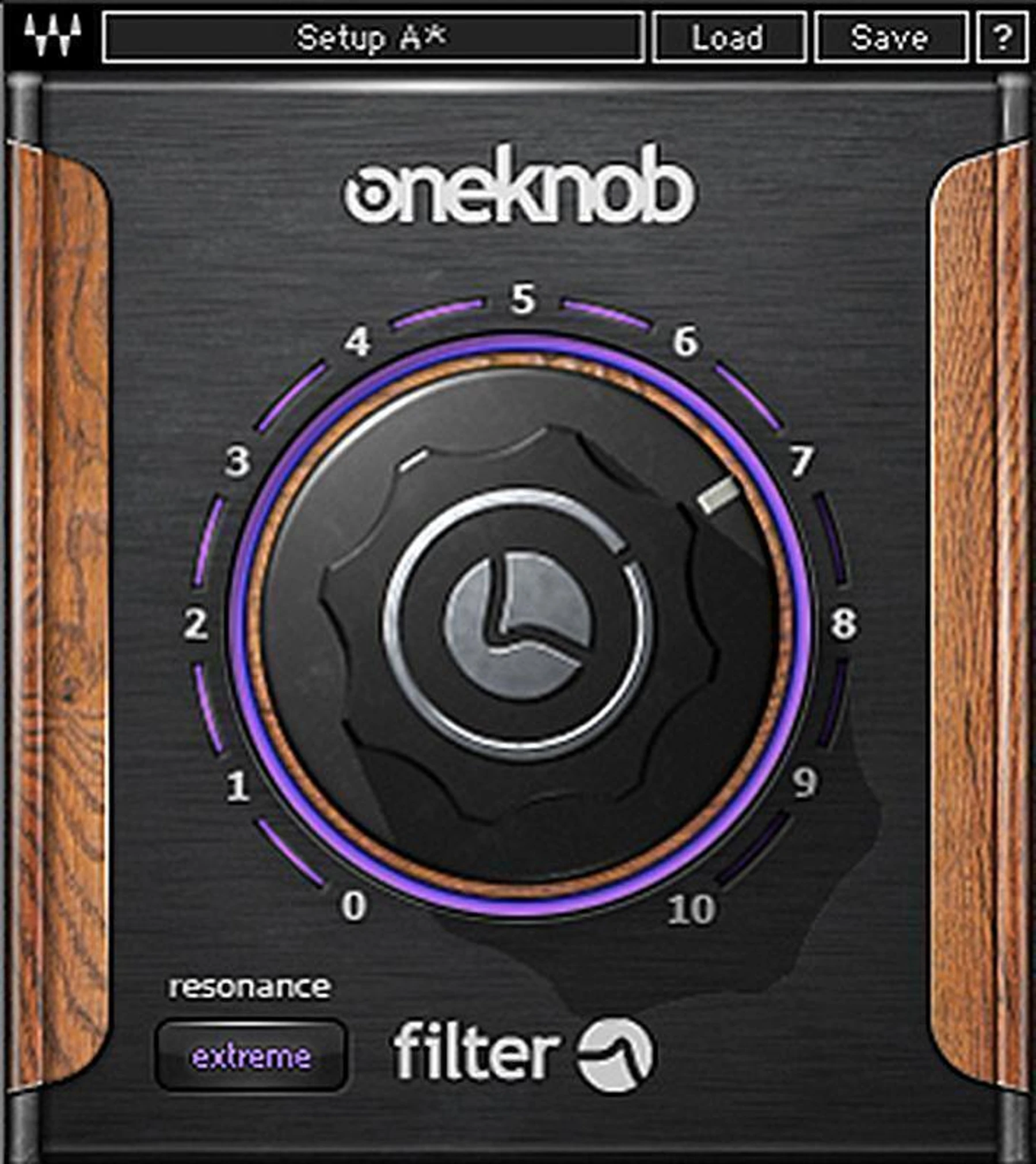 Waves OneKnob Filter 滤波器插件