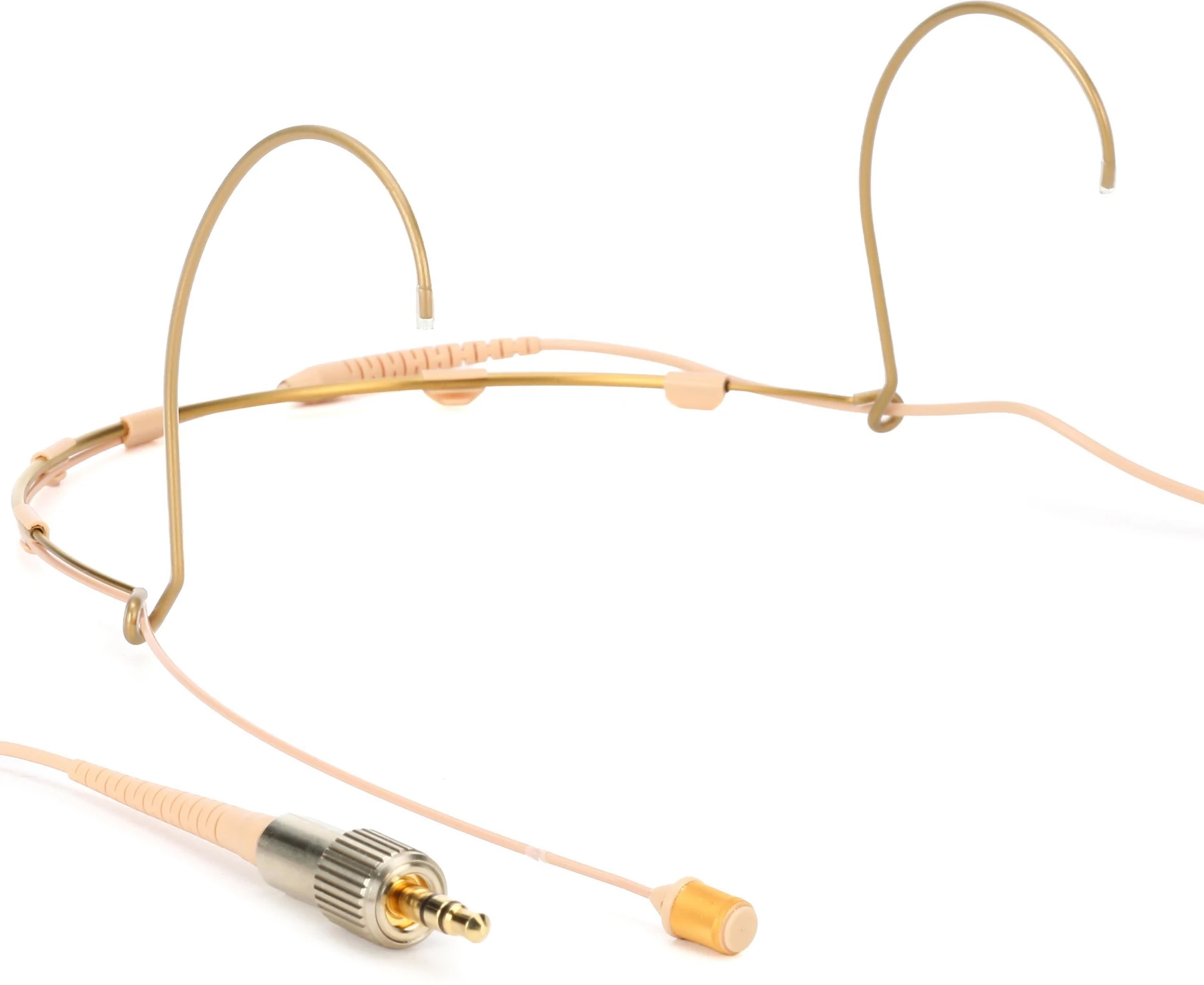 DPA 4088 CORE+ 心形指向头戴式麦克风 - 3.5 毫米，米色，中等长度