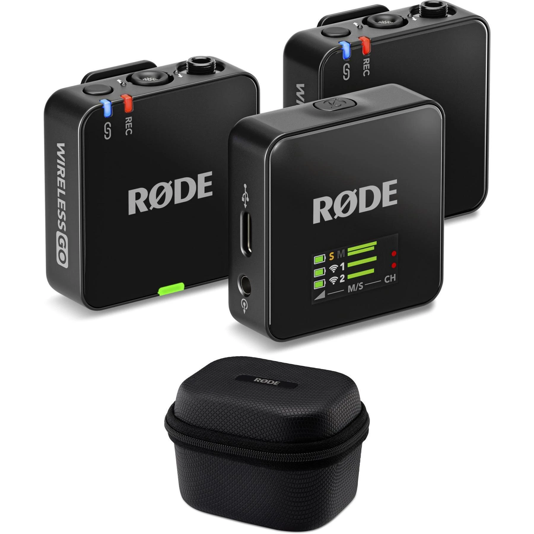 Rode Wireless GO III 双通道无线麦克风系统，含充电盒