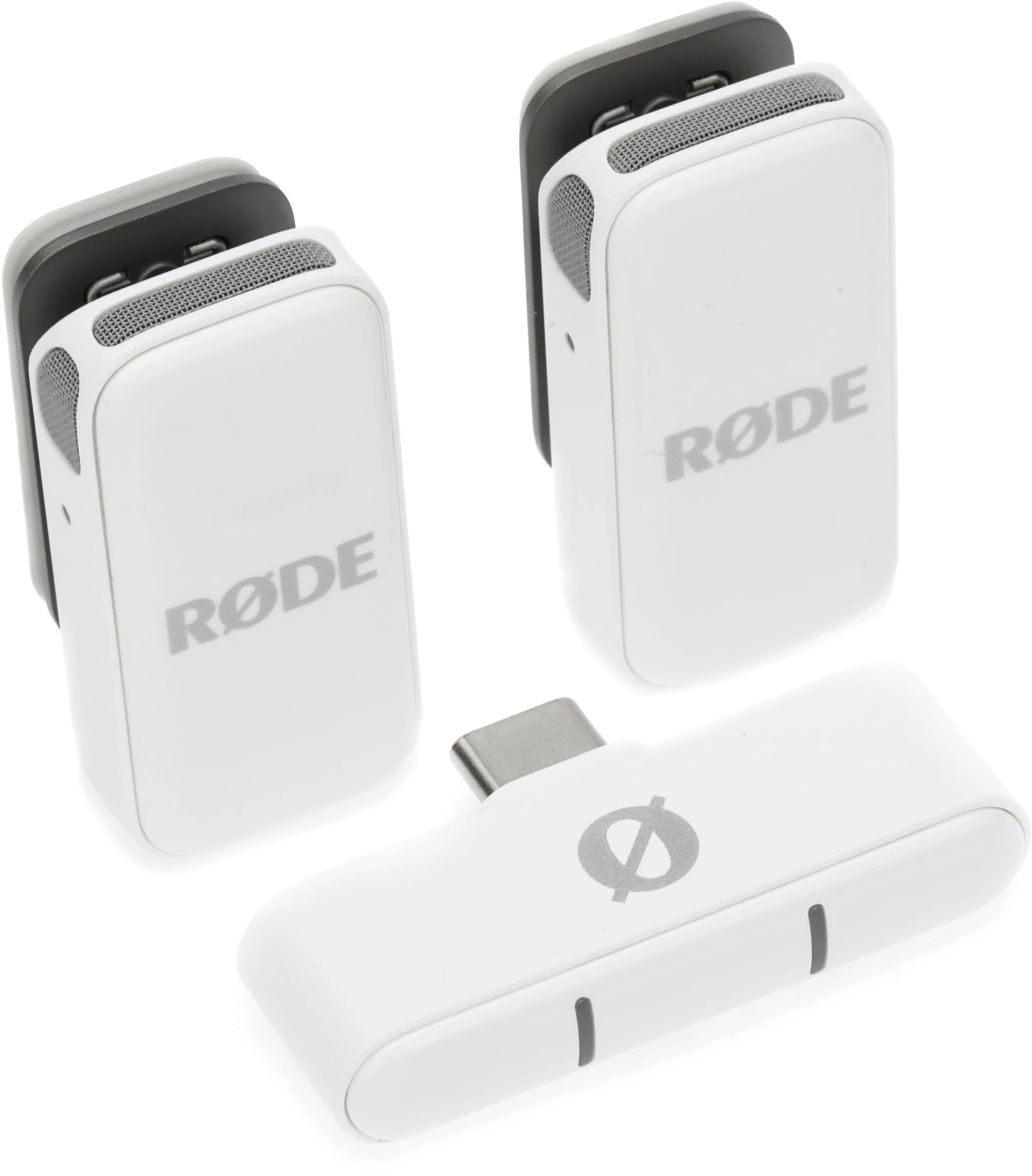 Rode Wireless Micro 麦克风套件 - USB-C，白色