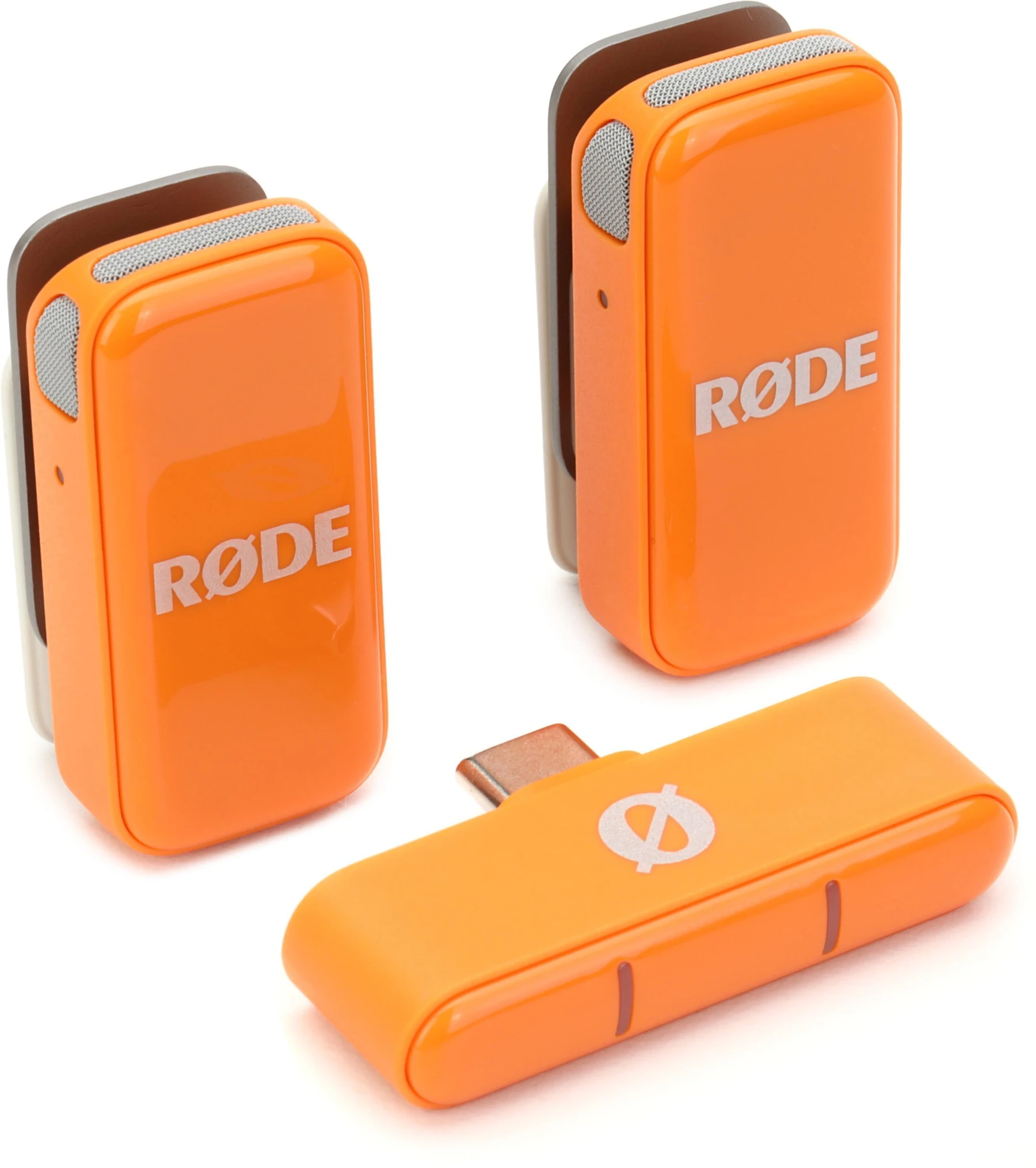 Rode Wireless Micro 麦克风套件 - USB-C，橙色