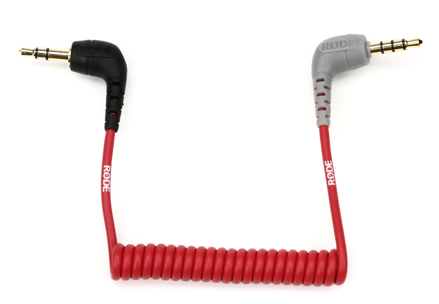 Rode SC7 卷曲跳线 - 弯头 3.5mm TRRS 转弯头 3.5mm TRS