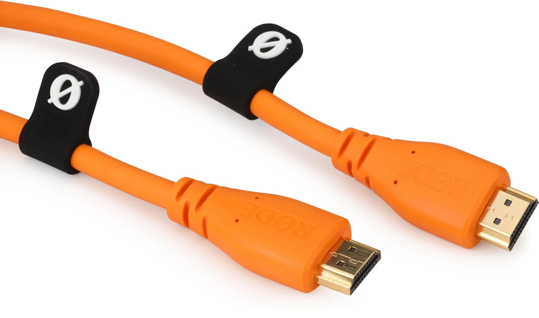 Rode HDMI-1.5 高级高速HDMI线缆 - 橙色，5英尺