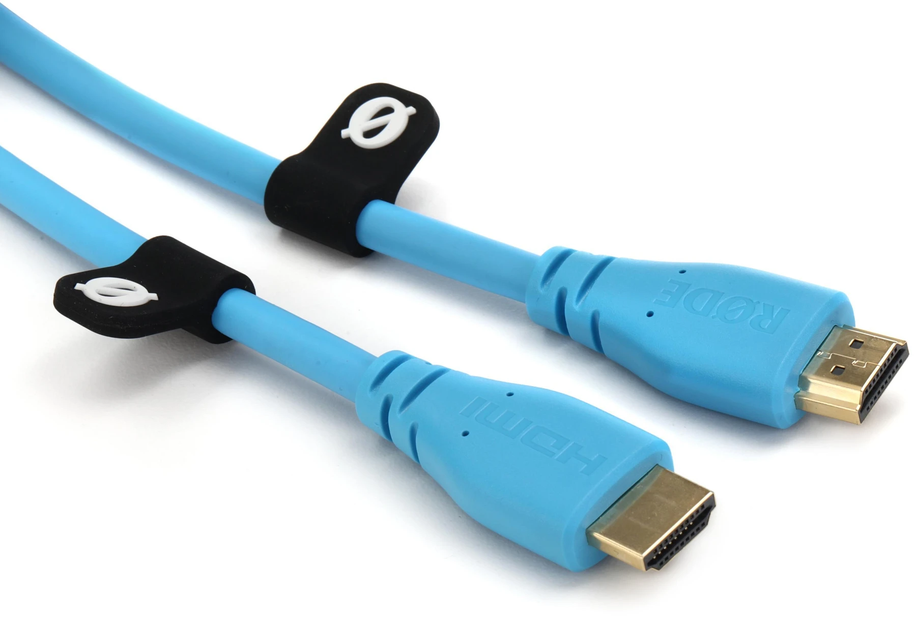 Rode HDMI-1.5 高级高速HDMI线缆 - 蓝色，5英尺