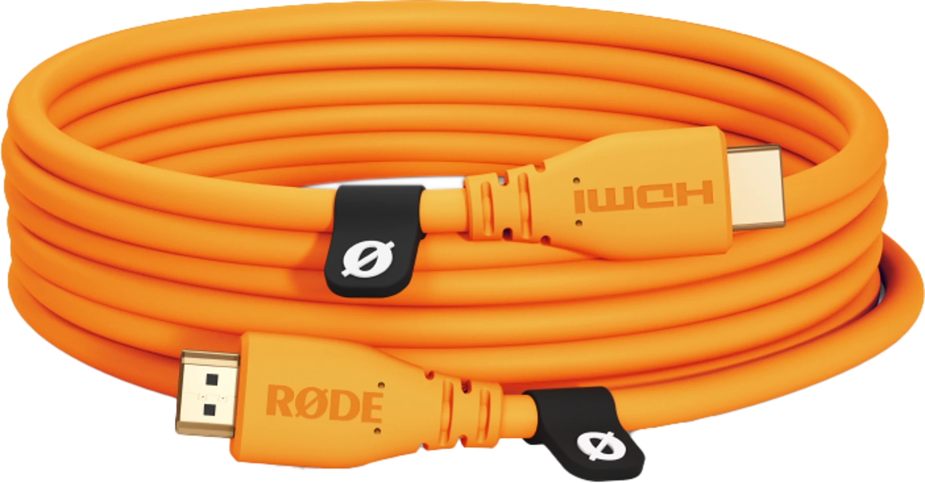 Rode HDMI-3 高级高速HDMI线缆 - 橙色，10英尺