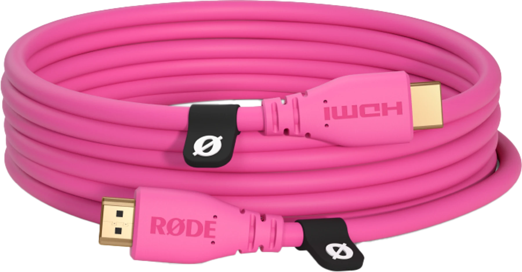 Rode HDMI-3 高级高速HDMI线缆 - 粉色，10英尺