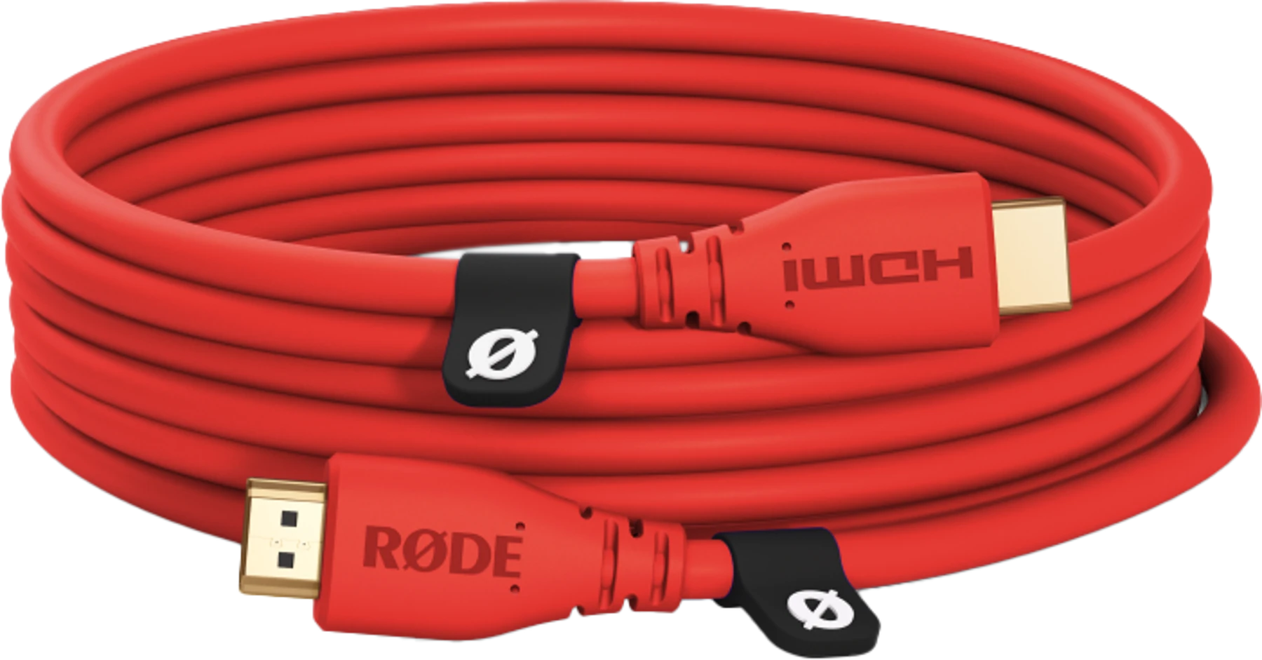 Rode HDMI-3 高级高速HDMI线缆 - 红色，10英尺