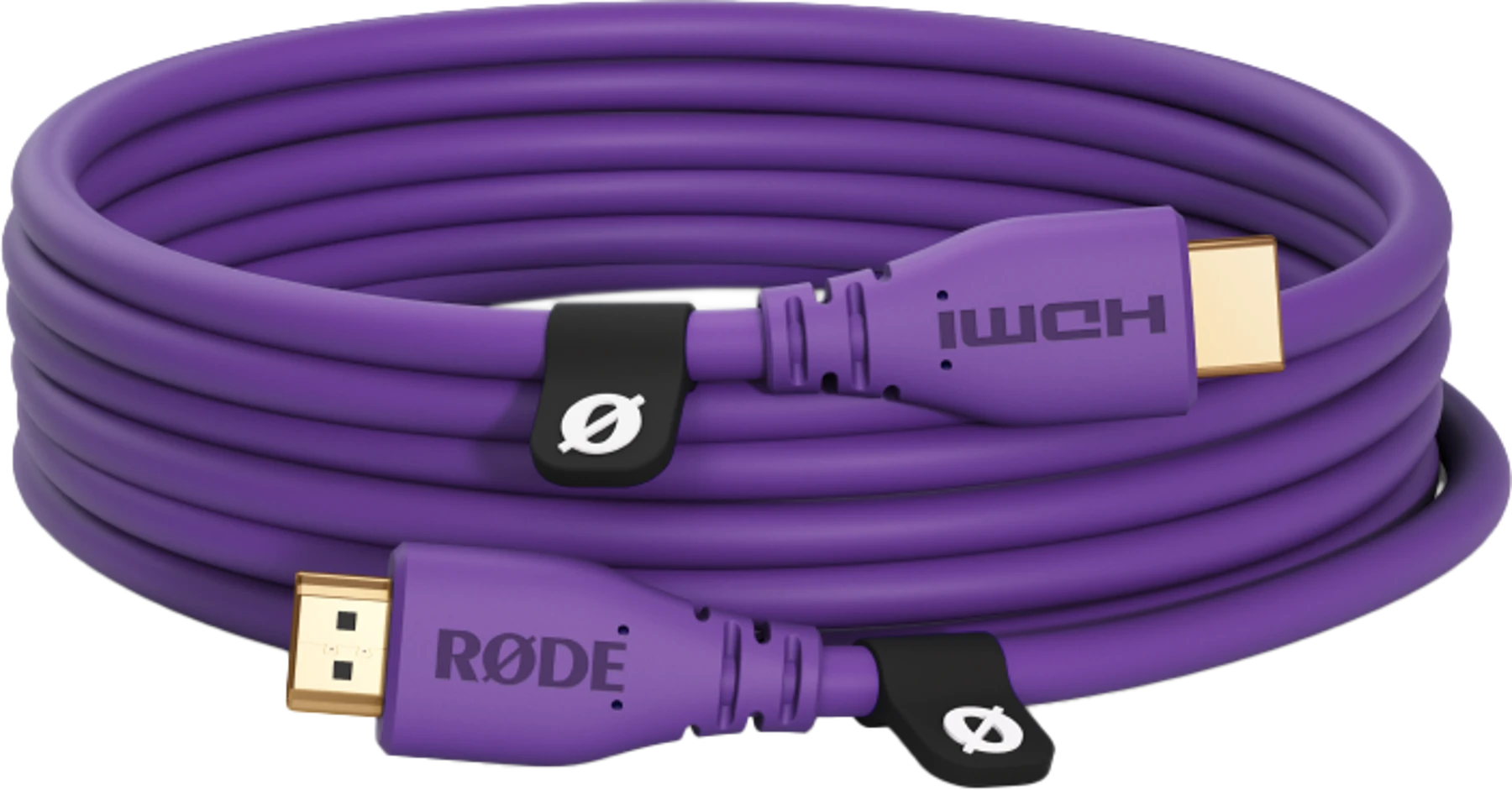 Rode HDMI-1.5 高级高速HDMI线缆 - 紫色，5英尺