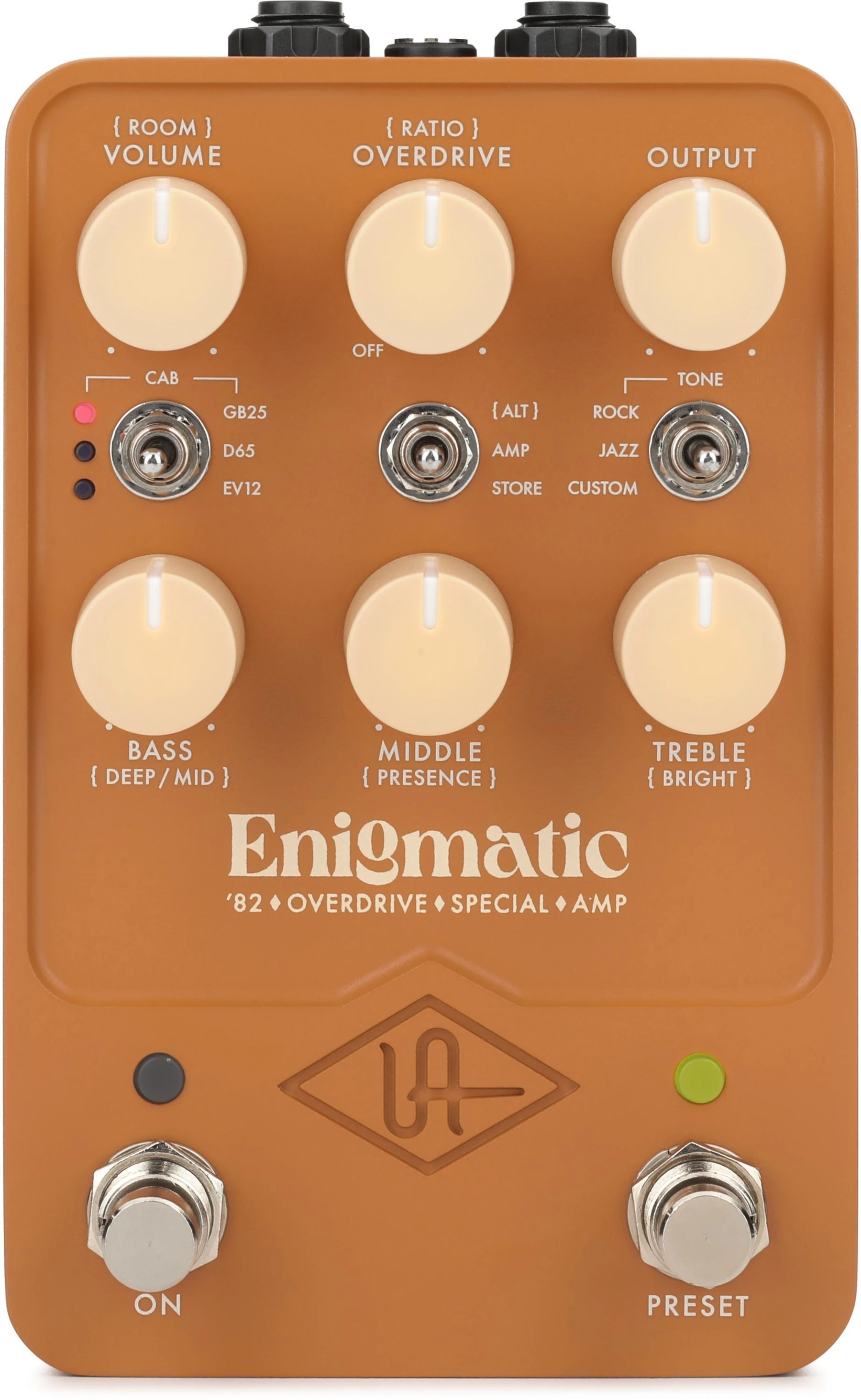 Universal Audio Enigmatic '82 Overdrive Special 放大器单块效果器