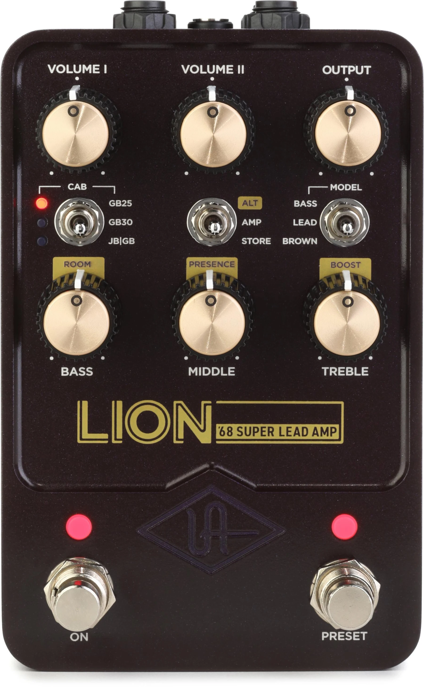 Universal Audio UAFX Lion '68 Super Lead 放大器单块效果器