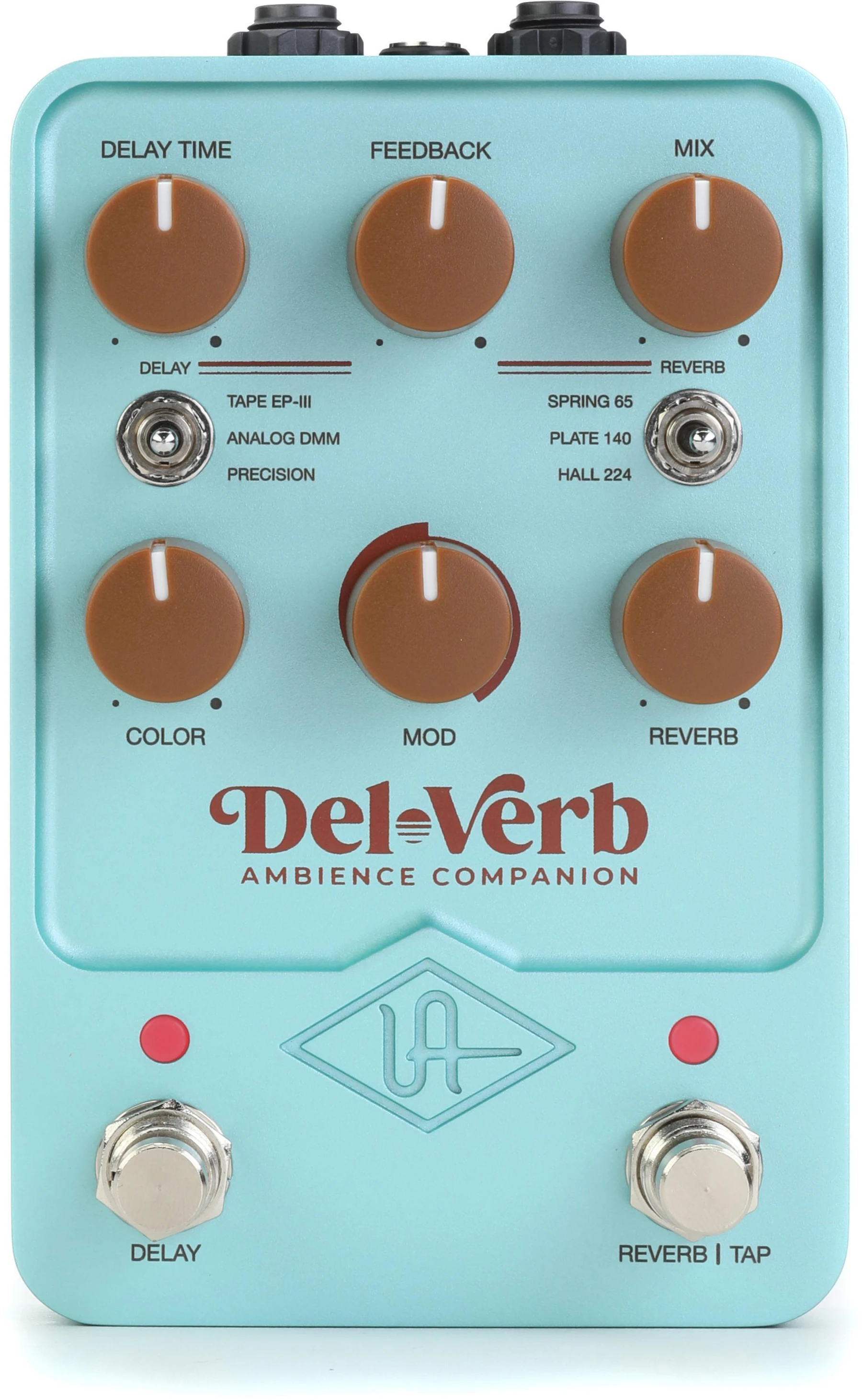 Universal Audio Del-Verb Ambience Companion 混响与延迟单块效果器