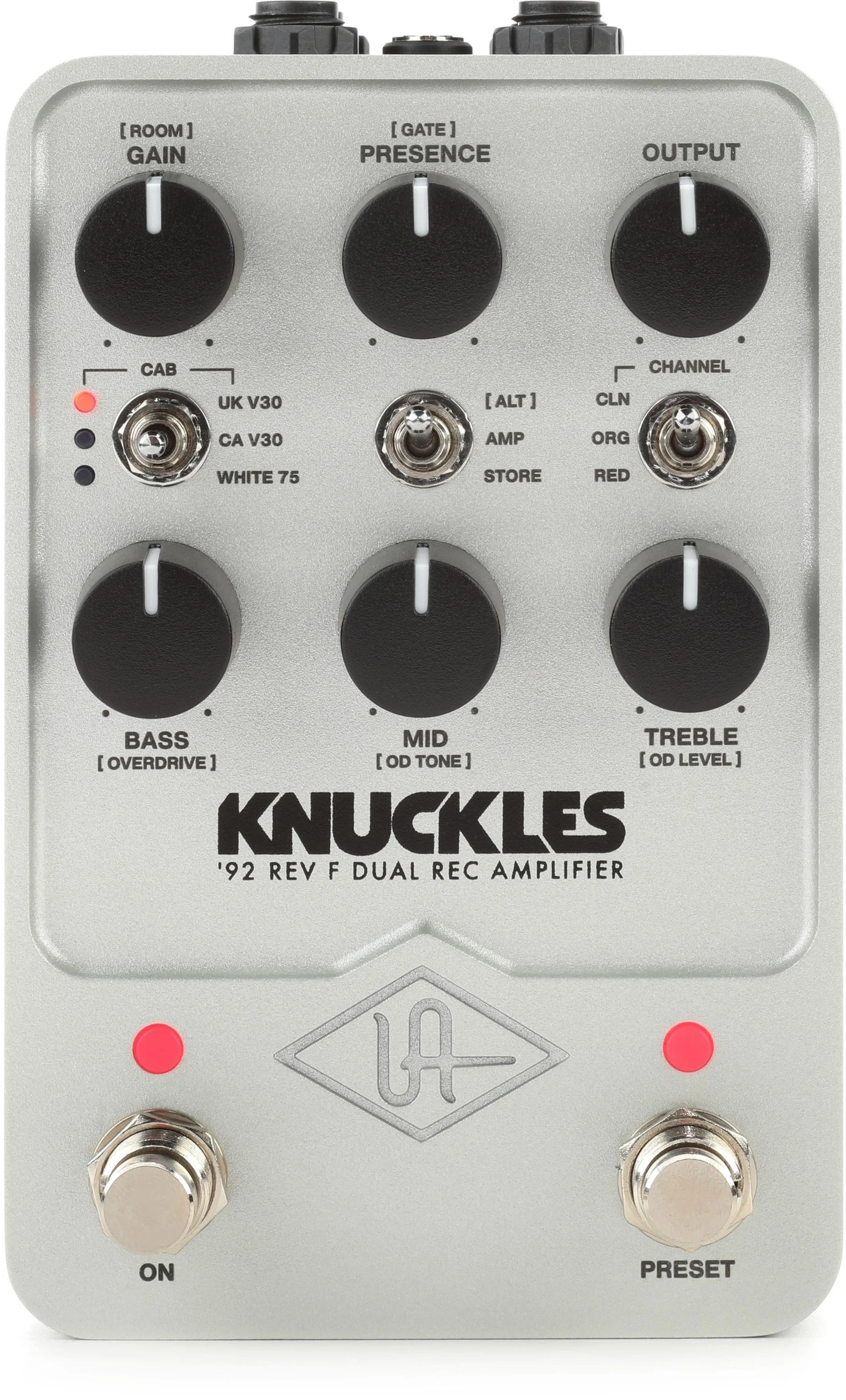 Universal Audio Knuckles '92 Rev F Dual Rec 放大器单块效果器