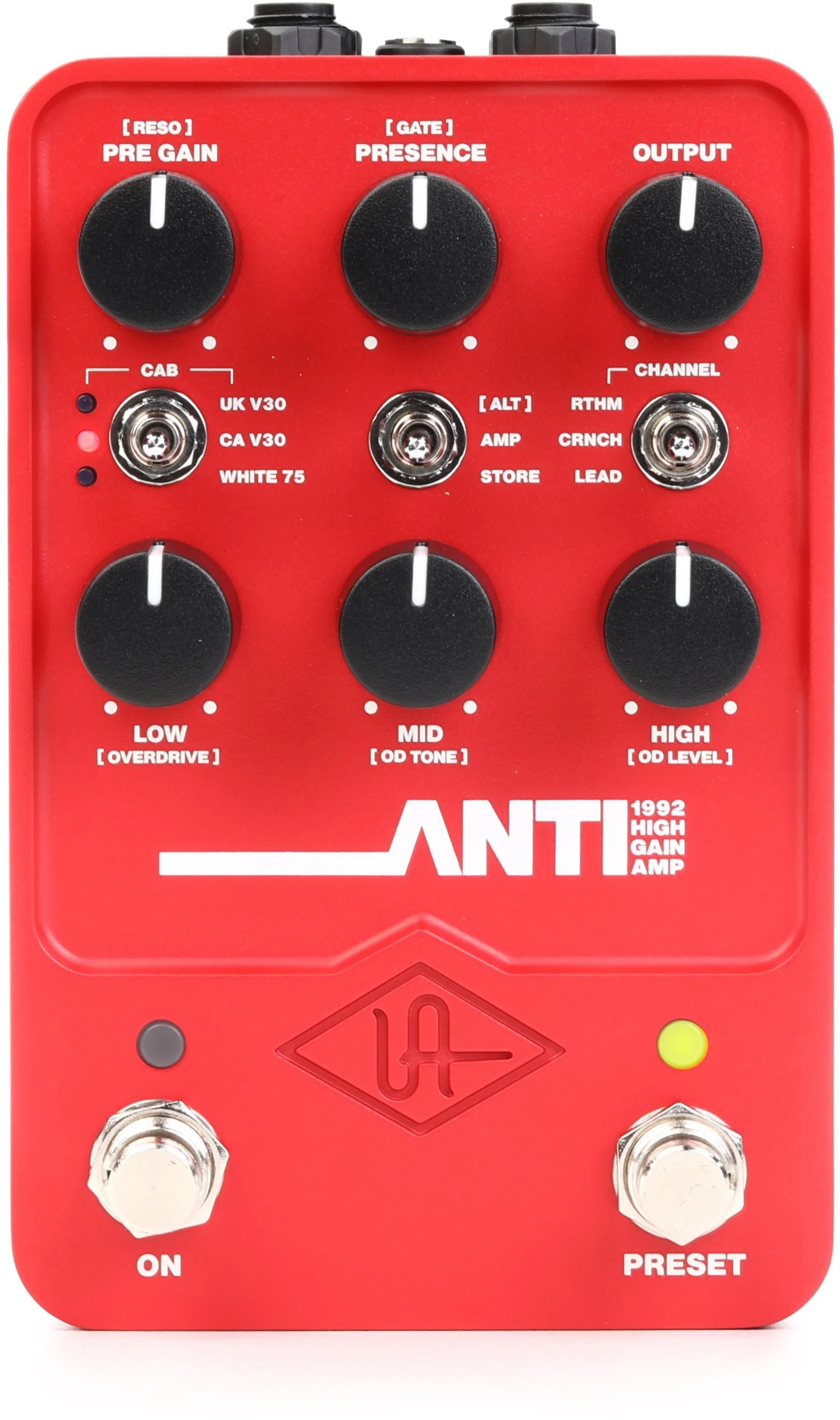Universal Audio UAFX Anti 1992 高增益放大器单块效果器