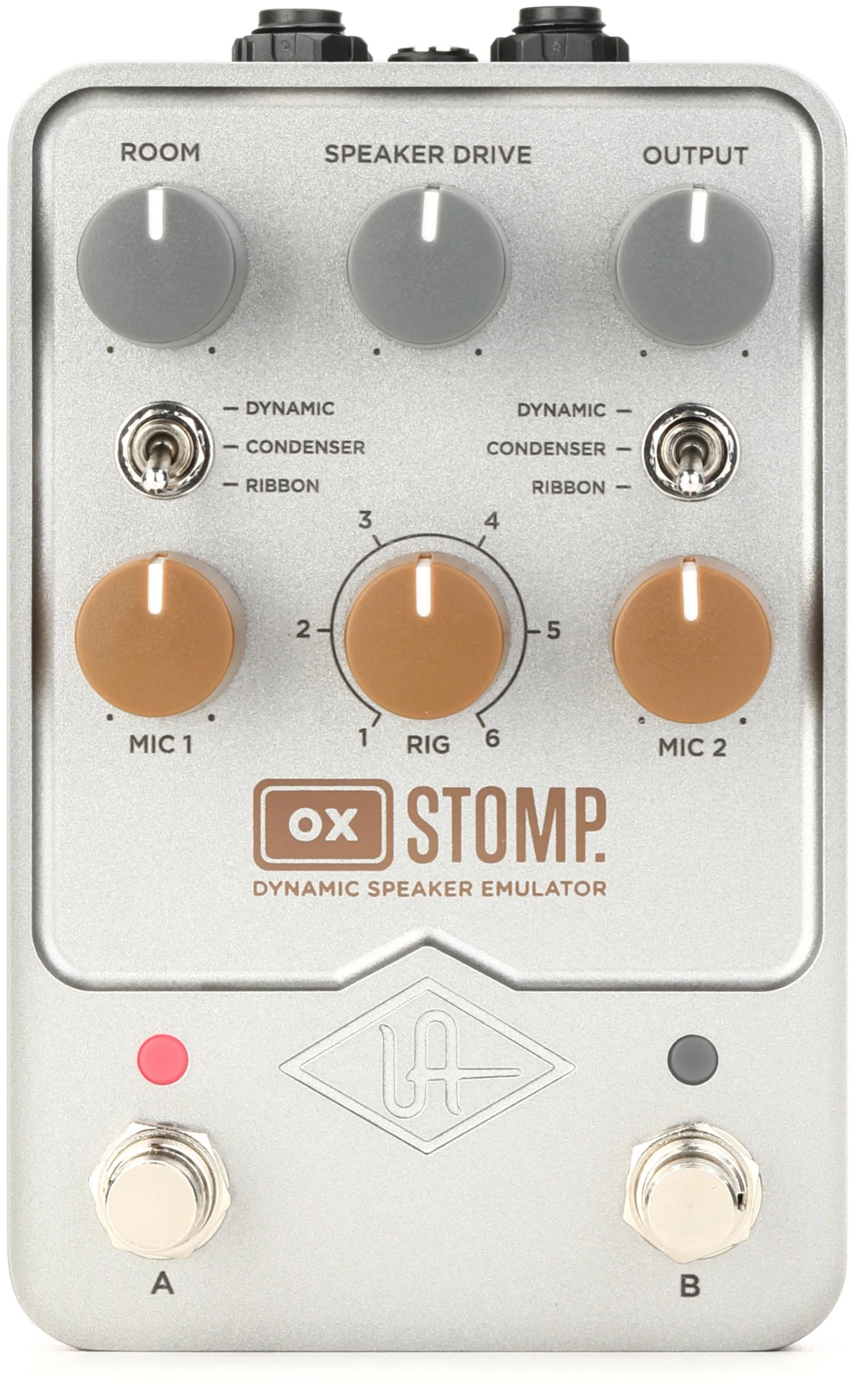 Universal Audio OX Stomp 动态扬声器模拟立体声单块效果器