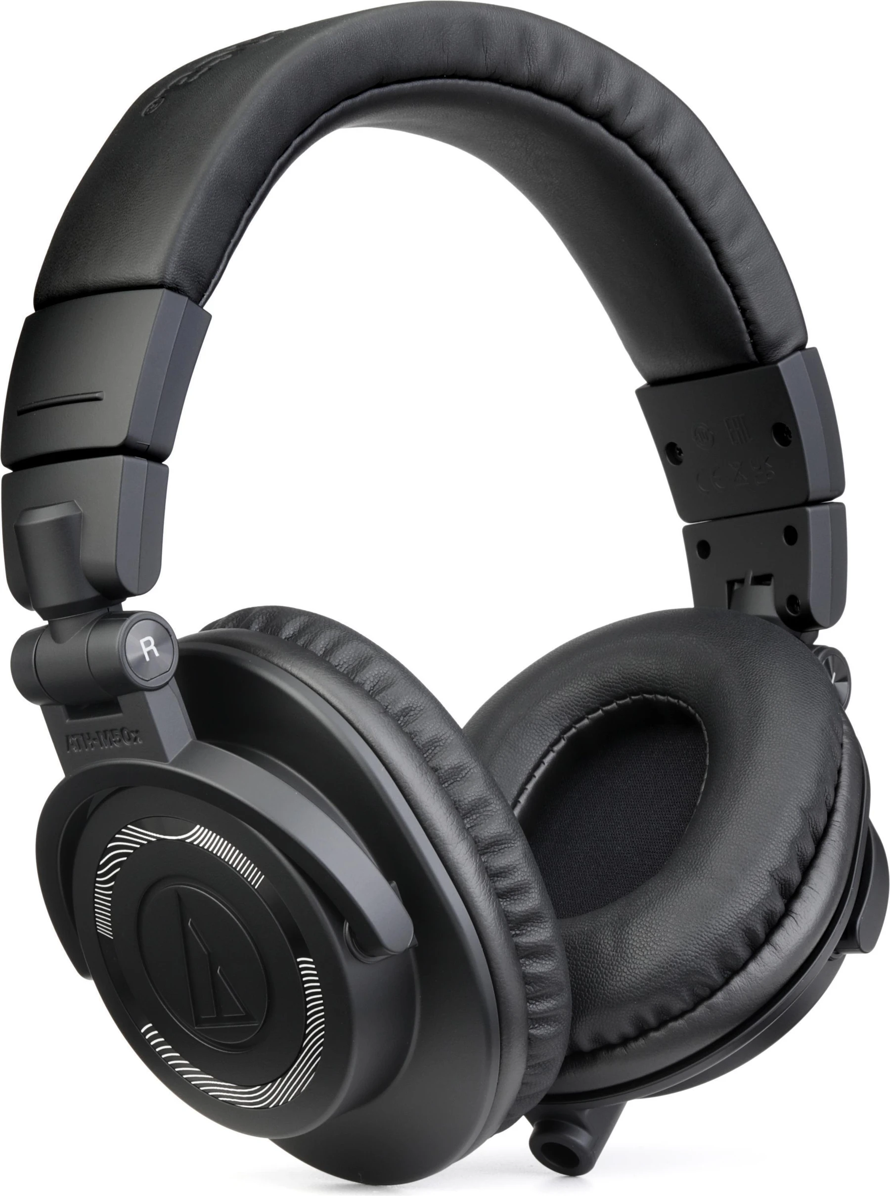 铁三角 ATH-M50x ENSO 全黑色录音室监听耳机