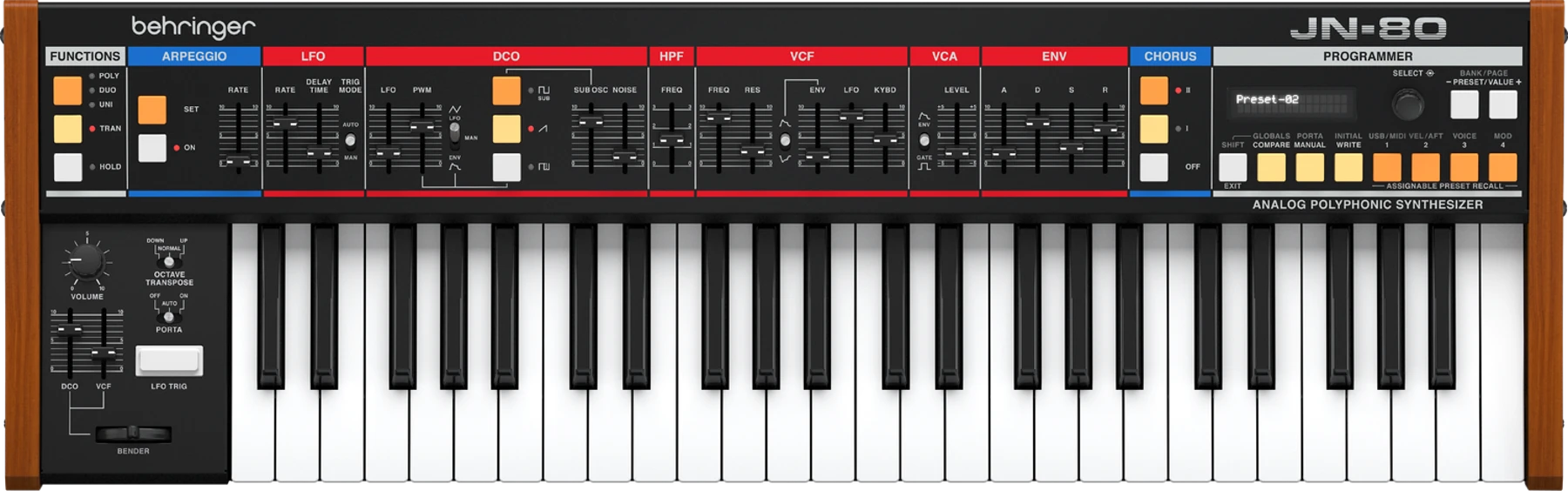 Behringer JN-80 模拟合成器